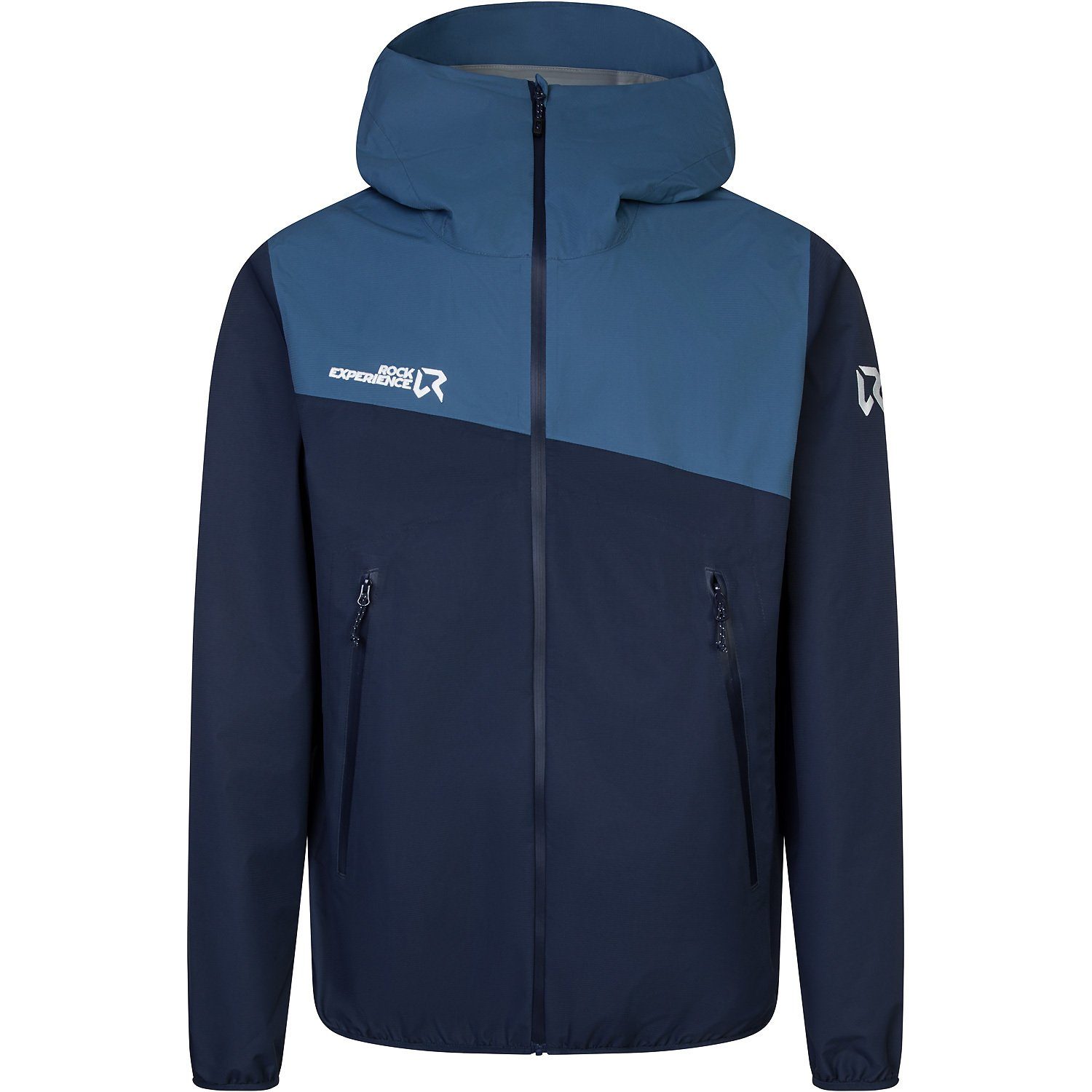 Günstiger Großhandel mit ROCK EXPERIENCE 3-in-1-Funktionsjacke Jacke Rauchblau Great Roof