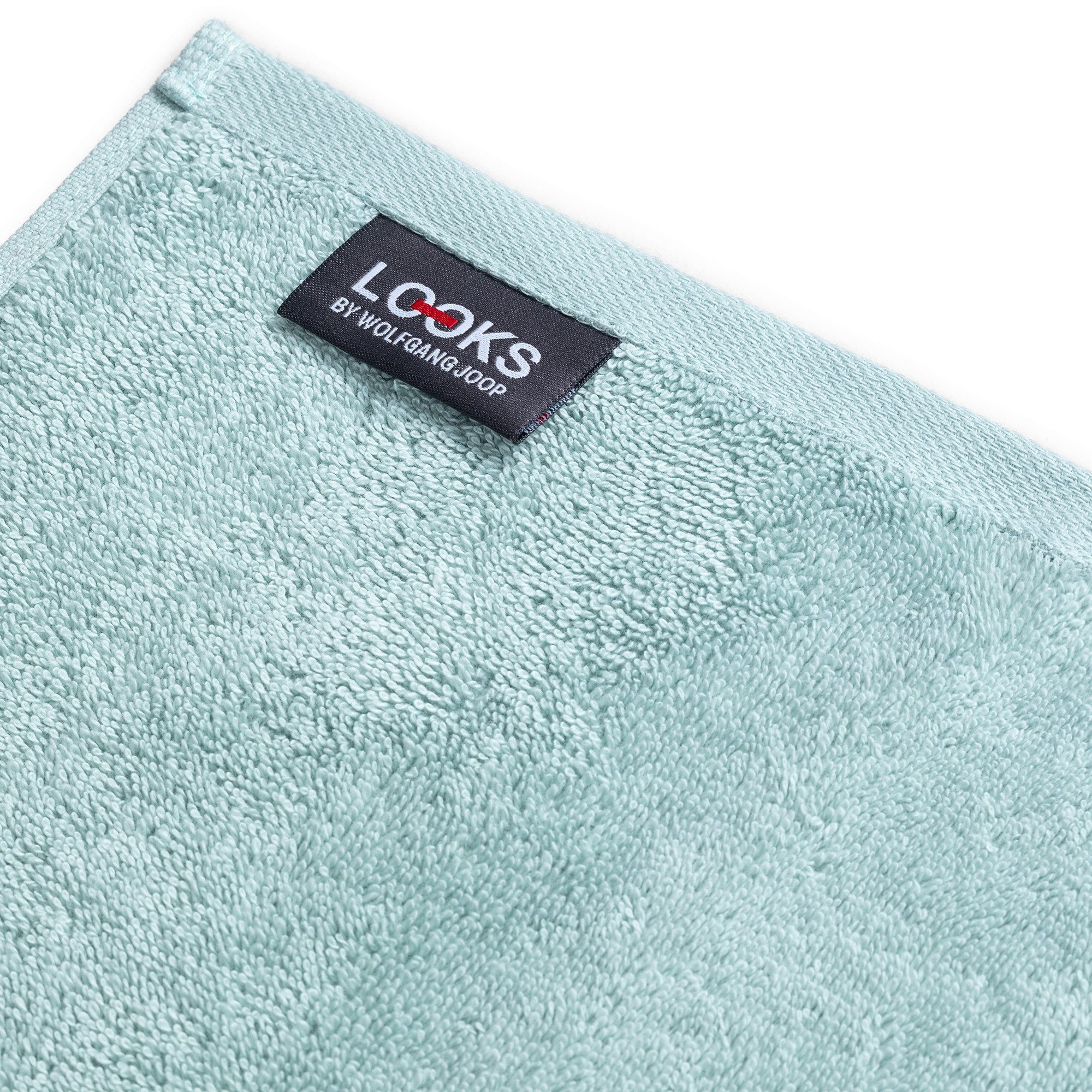 LOOKS by Wolfgang Joop Duschtuch LOOKS, Frottier (1-St), mit Logobestickung