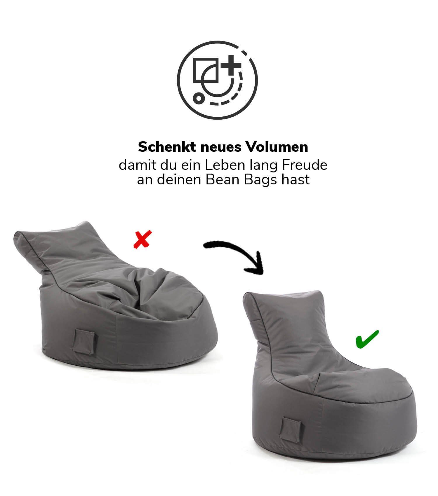mokebo EPS-Perlen Der Nachfüller, ca. 100 Liter, auch als Sitzsack-Füllung oder EPS Perlen Nachfüllpack