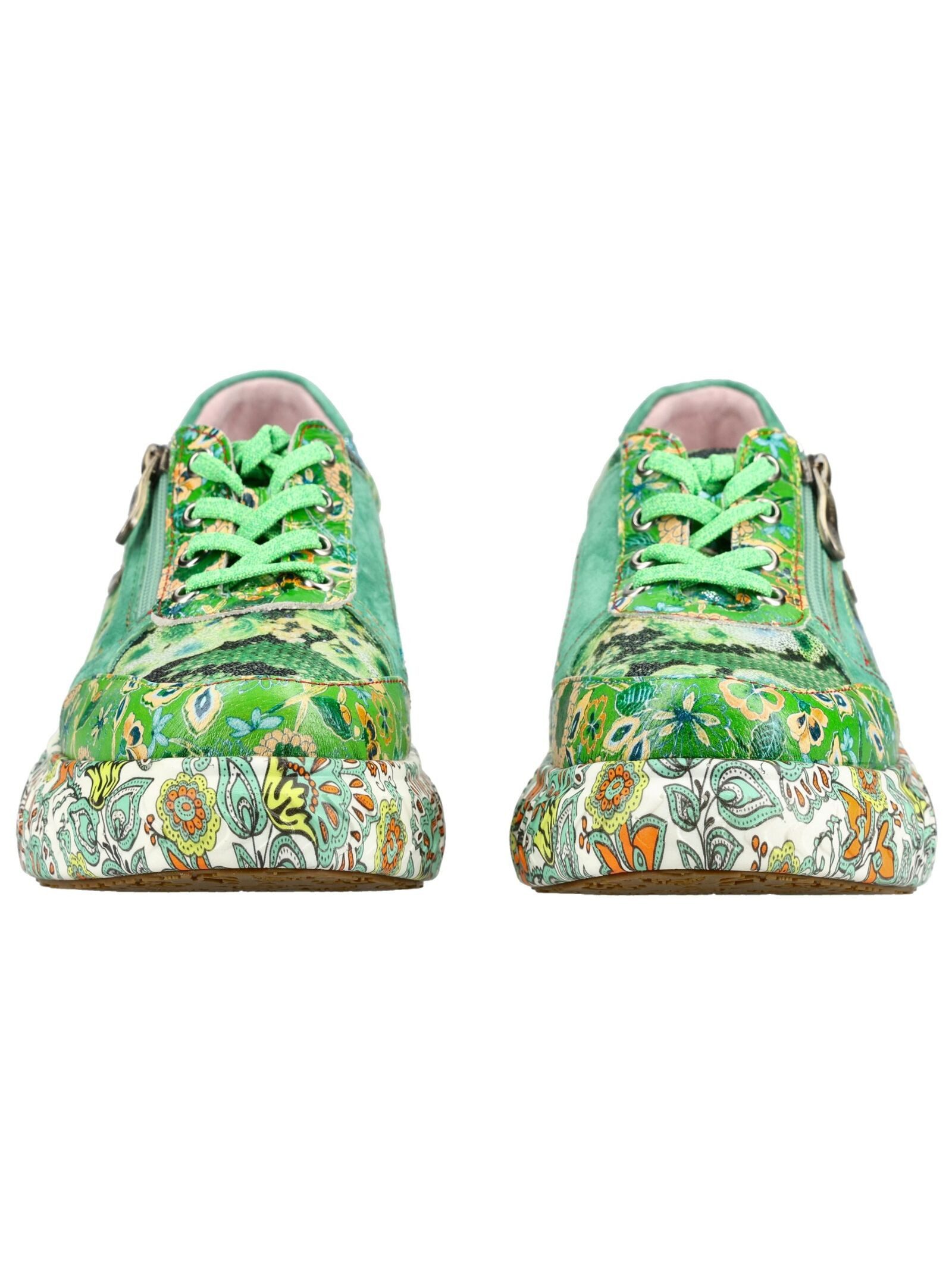 LAURA VITA LAURA VITA Sneaker Leder/Textil Plateausneaker – Bild 3 von 5