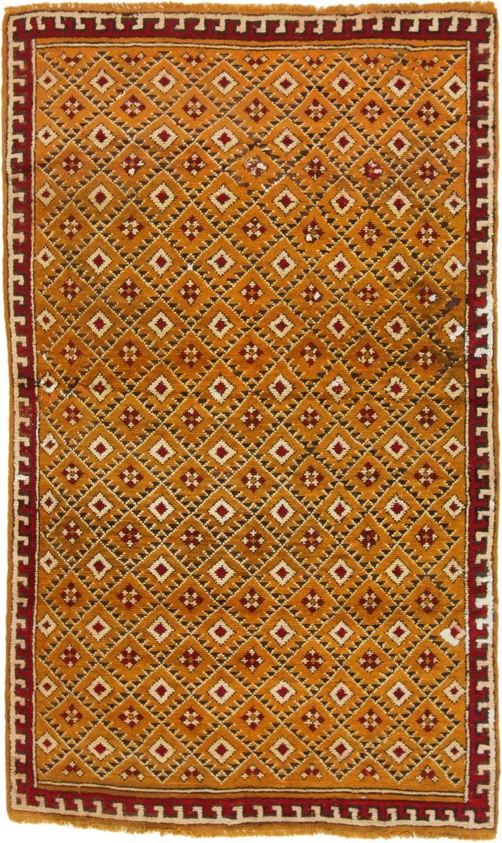 Orientteppich Kazak 111x189 Handgeknüpfter Orientteppich, Nain Trading, rechteckig, Höhe: 5 mm