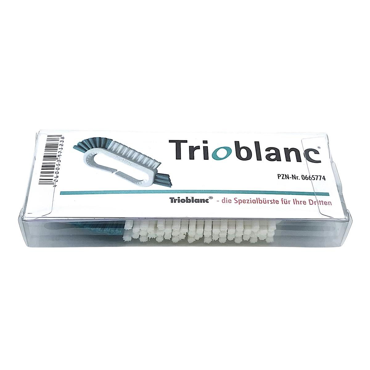 Trioblanc Zahnbürste 5x Trioblanc Prothesenbürste