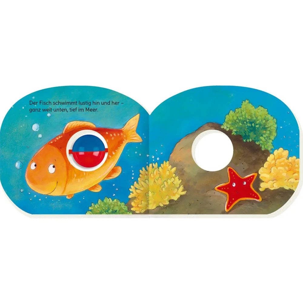 COPPENRATH DIE SPIEGELBURG Zeichenalbum Mein erstes Kugelbuch: Kleiner Kuller-Käfer, Pappbilderbuch, 14 Seiten