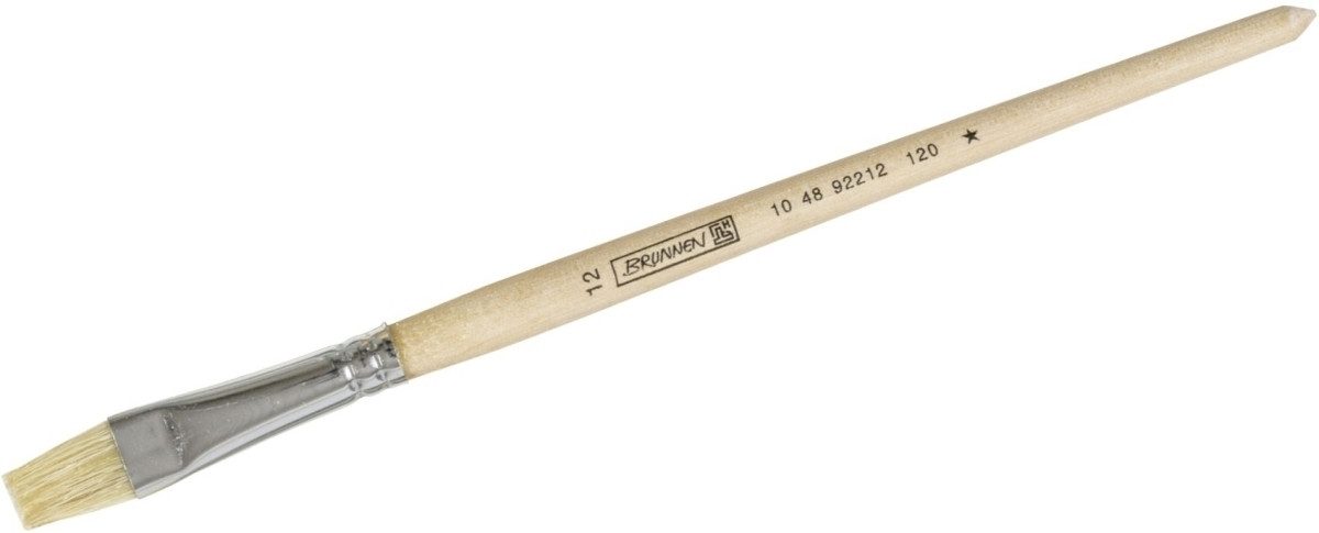 BRUNNEN Pinsel Borstenpinsel Schule Holz 12. günstig online kaufen