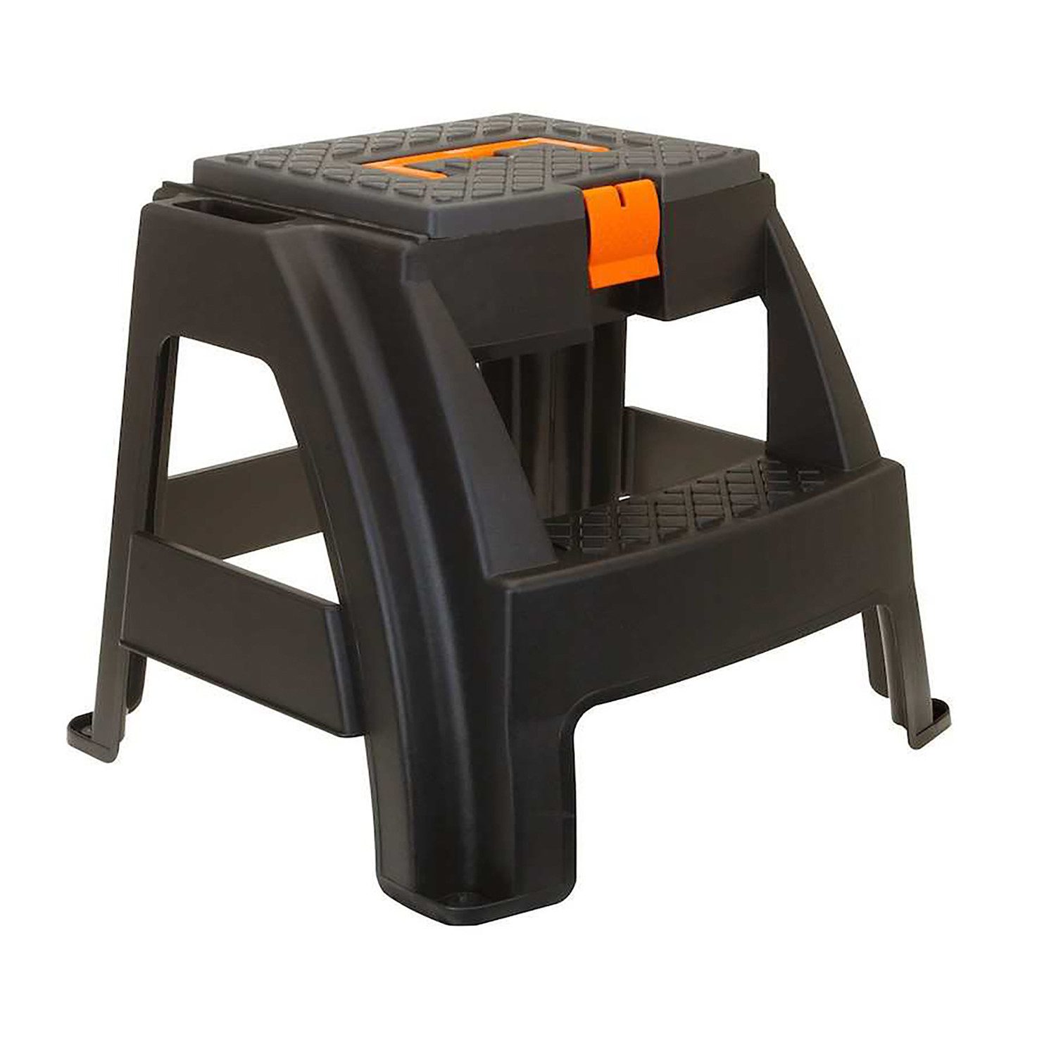 Mojawo Fußhocker Tragbarer Fußhocker Fußtritt Sitzhocker Hocker mit Staufach H43cm