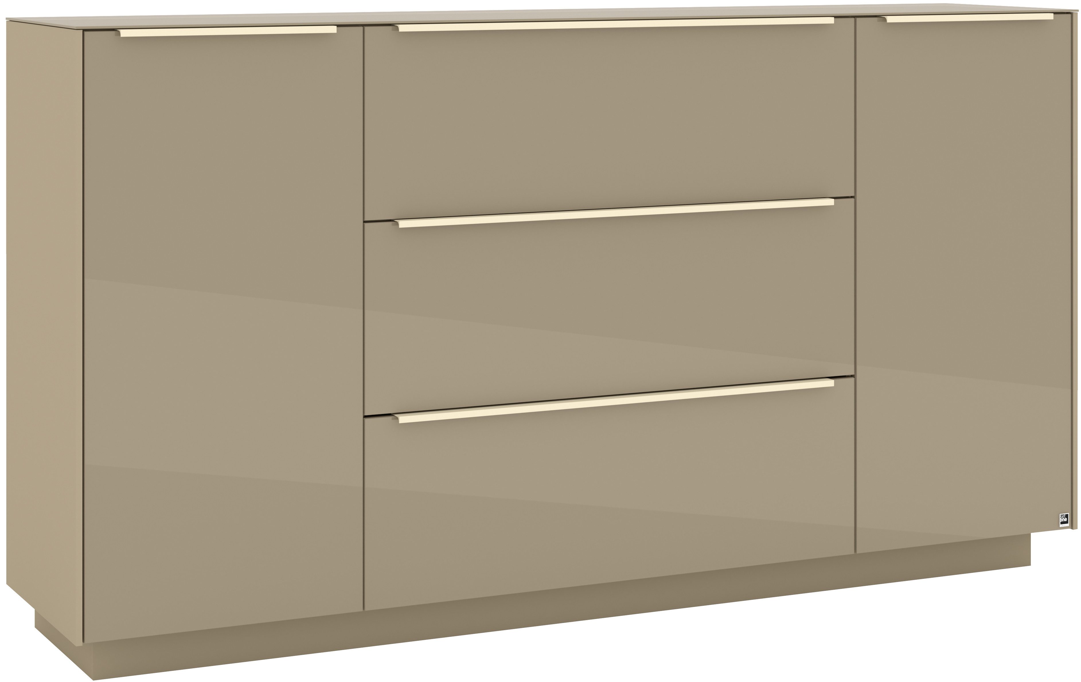 set one by Musterring Sideboard Reno (1 St), Mit Sockel in diversen Farben, 102 cm Höhe & Farbauswahl
