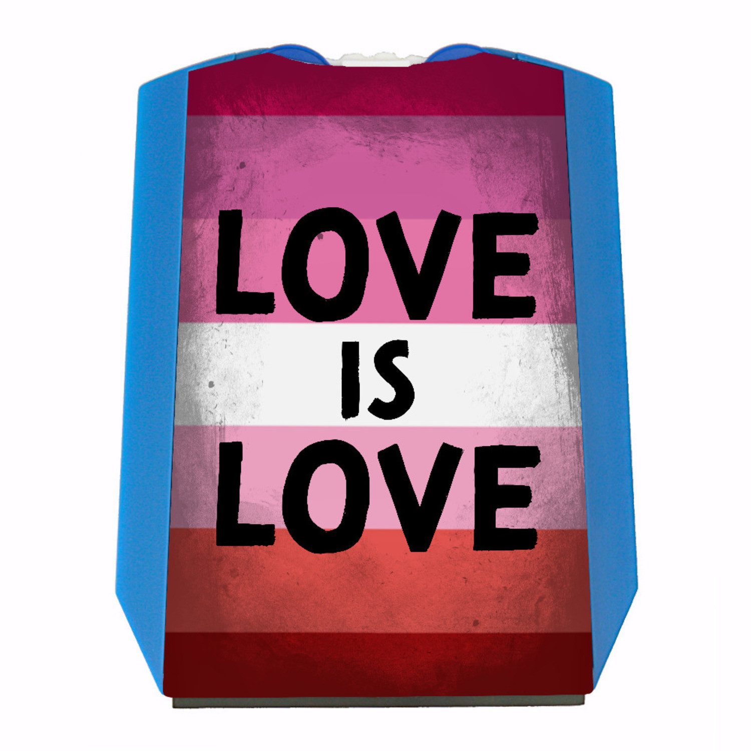 Parkscheibe Lesbian Flagge Parkscheibe für mehr Gleichberechtigung