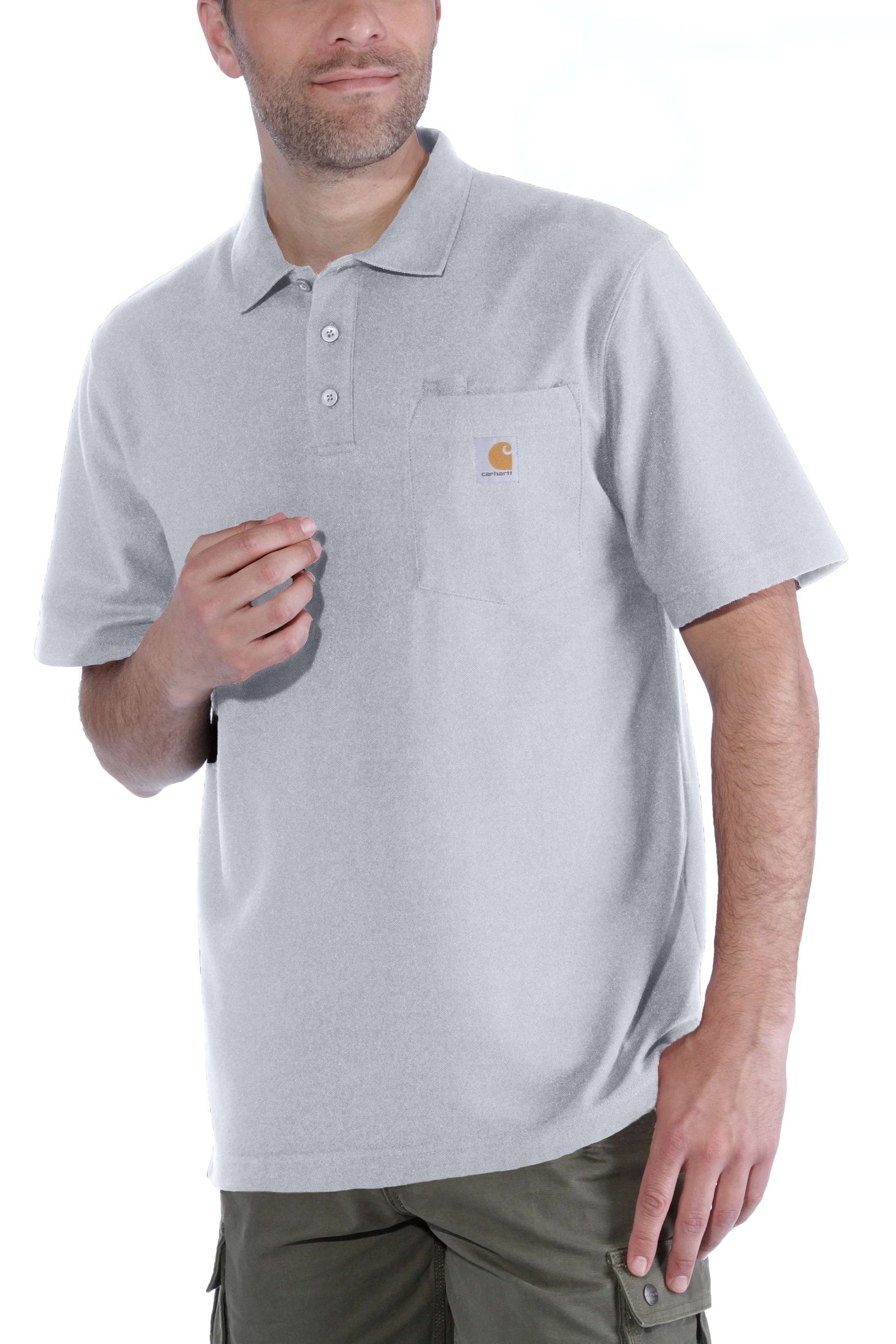 Carhartt Poloshirt WORK POCKET POLO S/S (1-tlg)