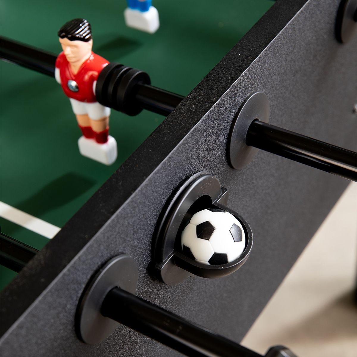 Bandito Mini-Tischkicker Tischkicker Rapido 118 x 68 x 84 cm, Tischkicker Kickertisch