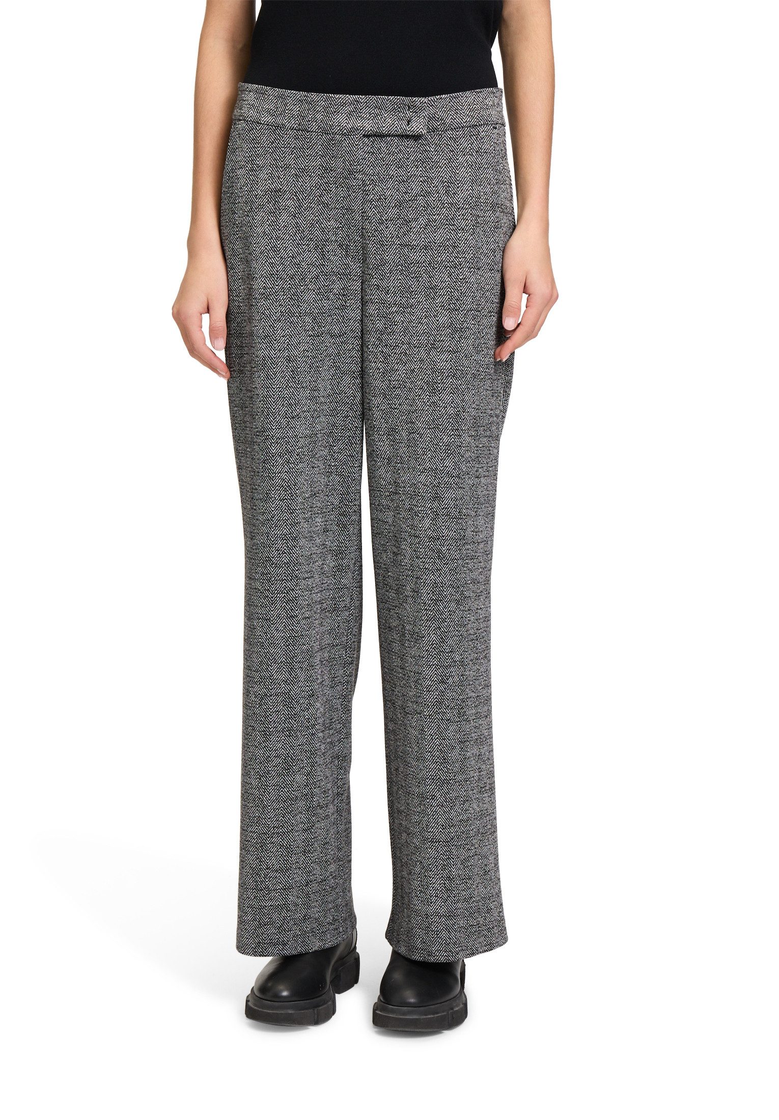 Betty&Co Stoffhose Damen Stoffhose mit Lurexfaden günstig online kaufen