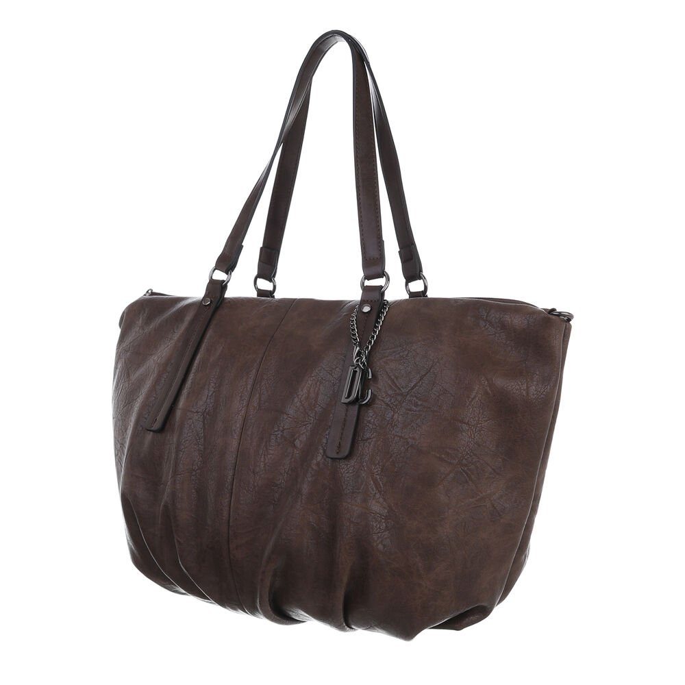 Ital-Design Schultertasche Mittelgroße, Damentasche used Look günstig online kaufen