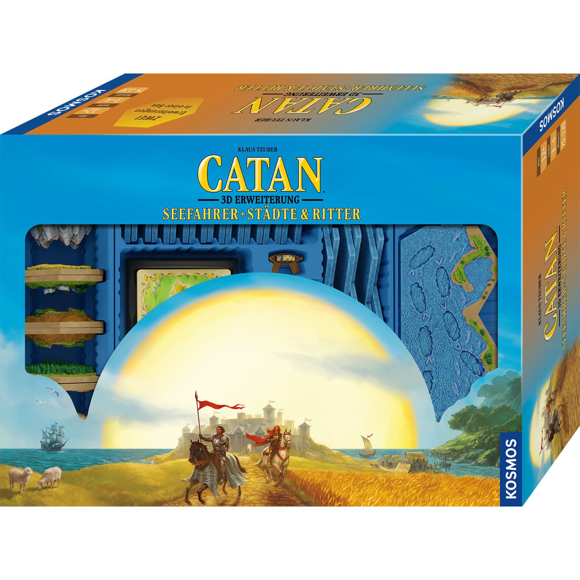 Kosmos Spiel Kosmos CATAN 3D - Seefahrer + Städte & Ritter