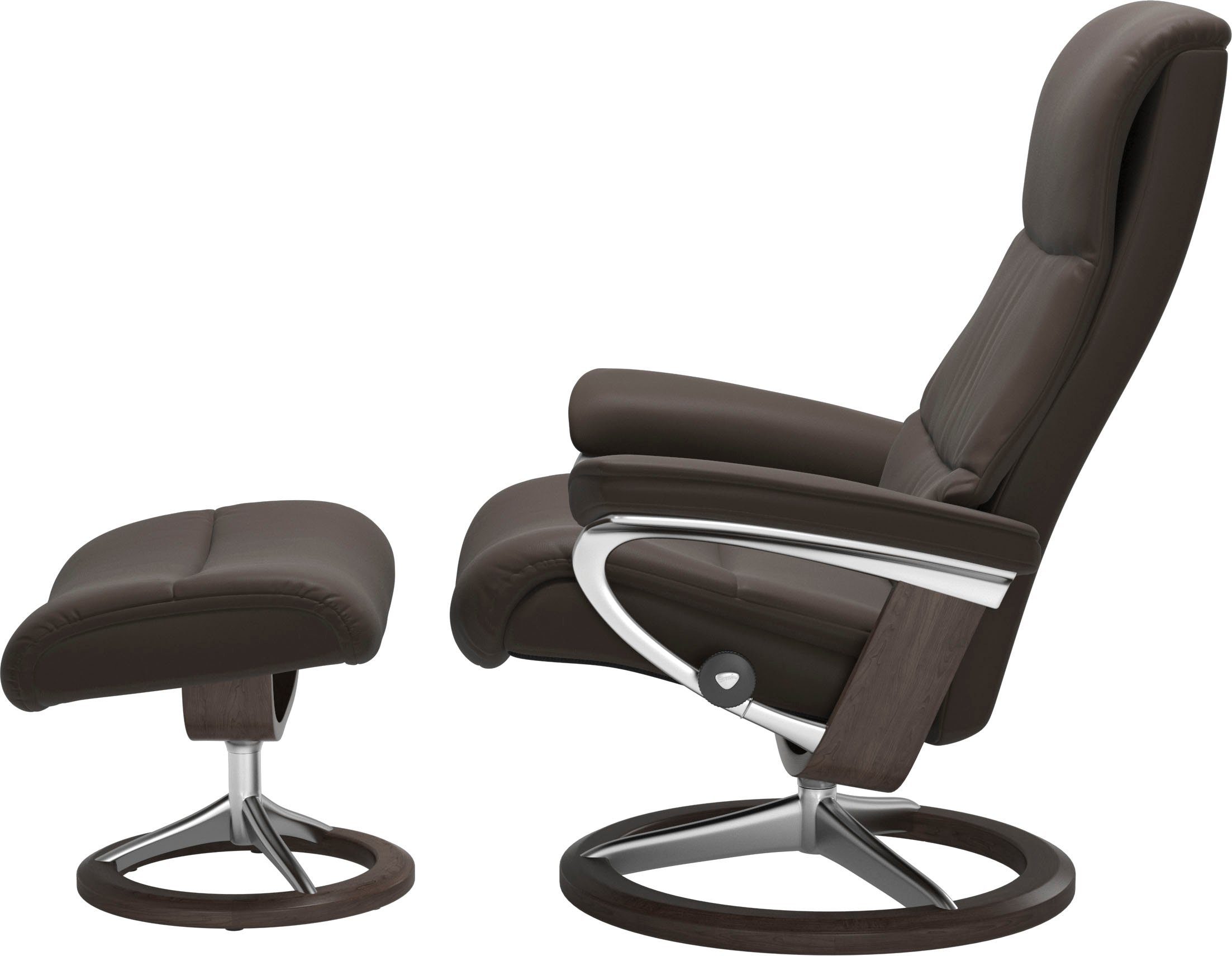 Wenge Base, Signature Relaxsessel Stressless® View, Größe S,Gestell mit