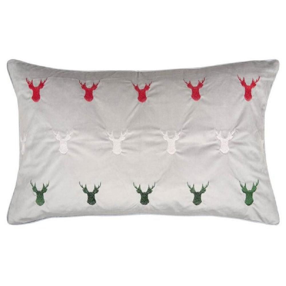 PAD Подушкиhülle Подушкиhülle Elk Hirschkopf Multicolor (35x60cm)