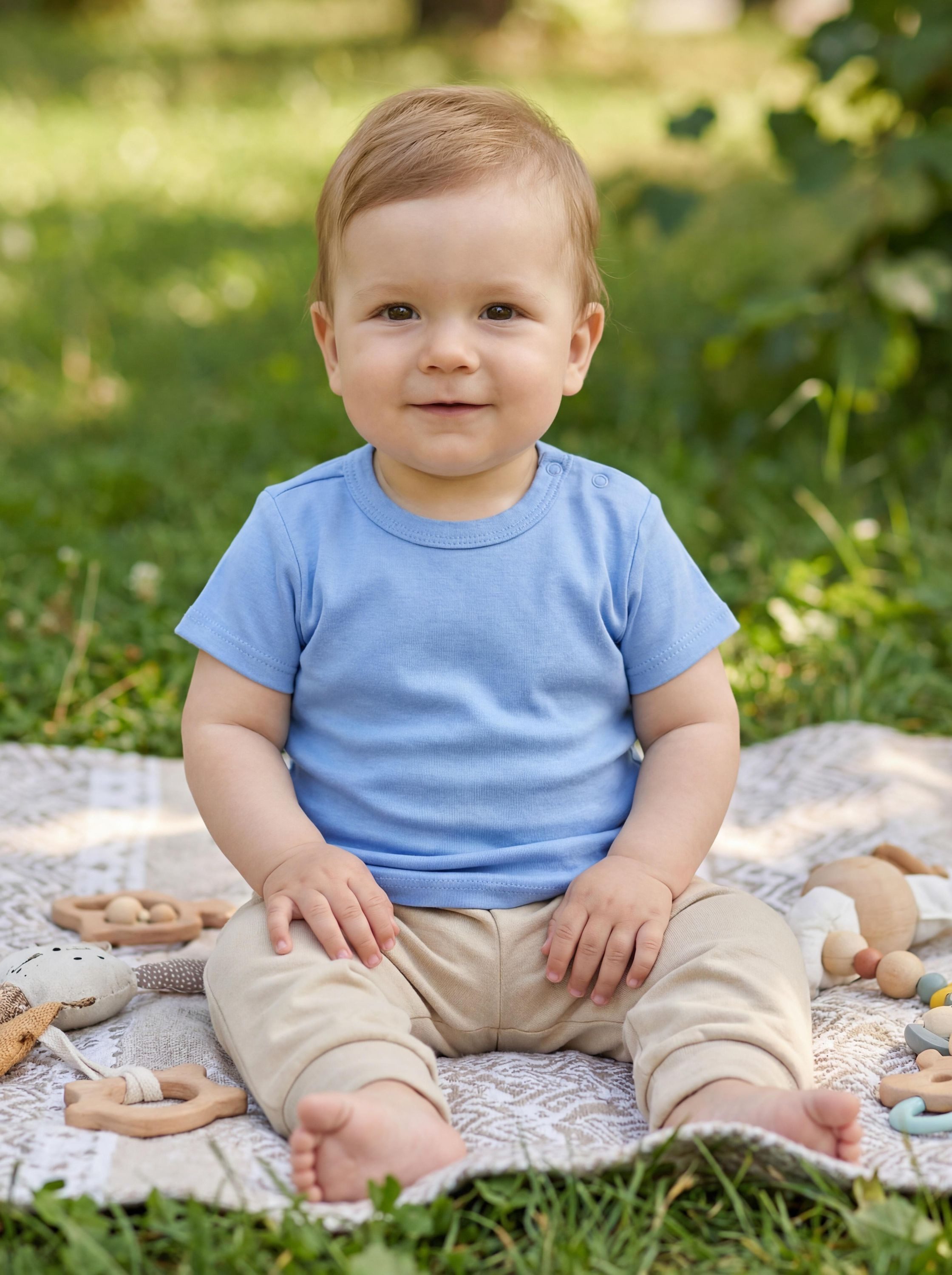 TupTam T-Shirt TupTam Baby Jungen Kurzarm T-Shirt 5er Set