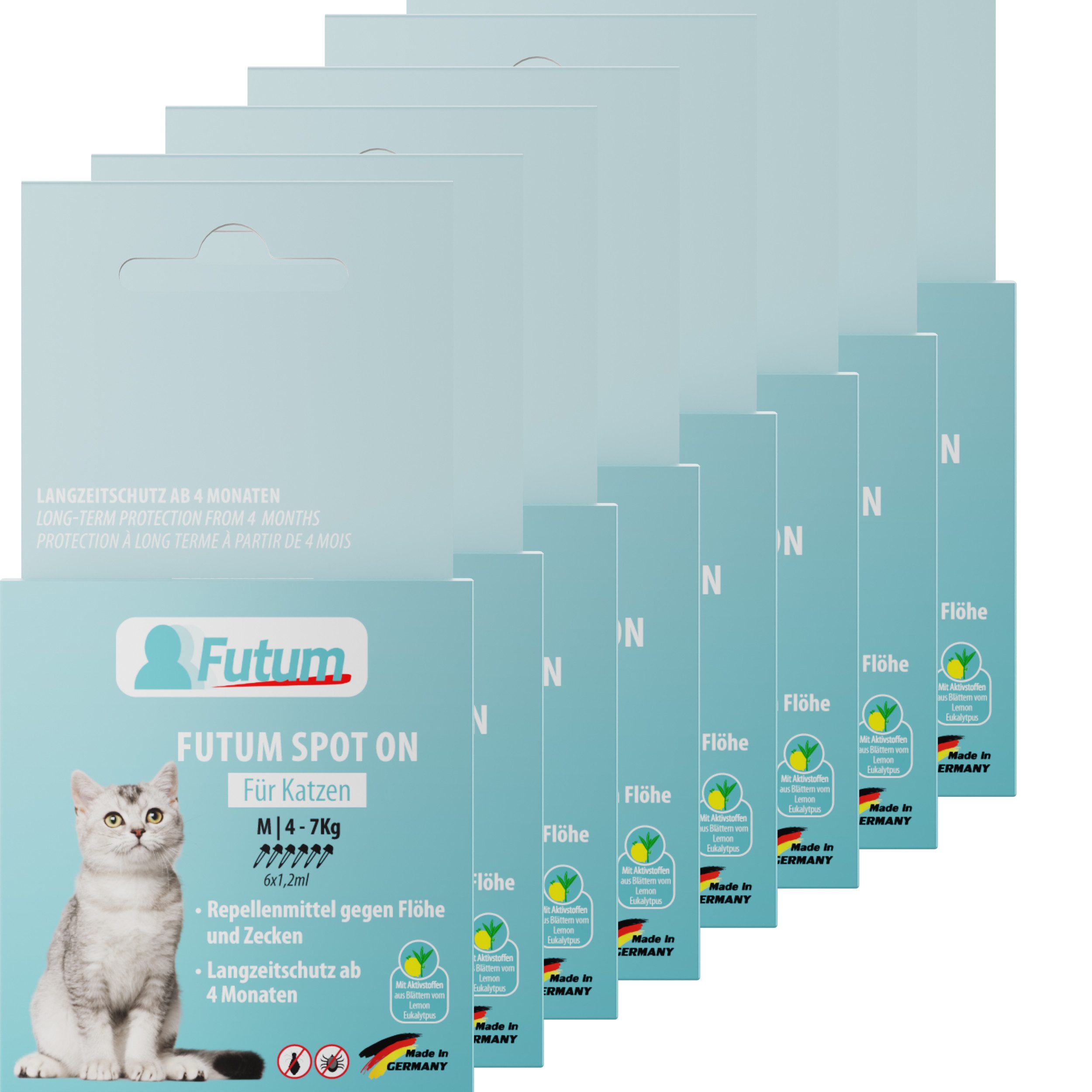 Zeckenschutzmittel Spot on für Katzen