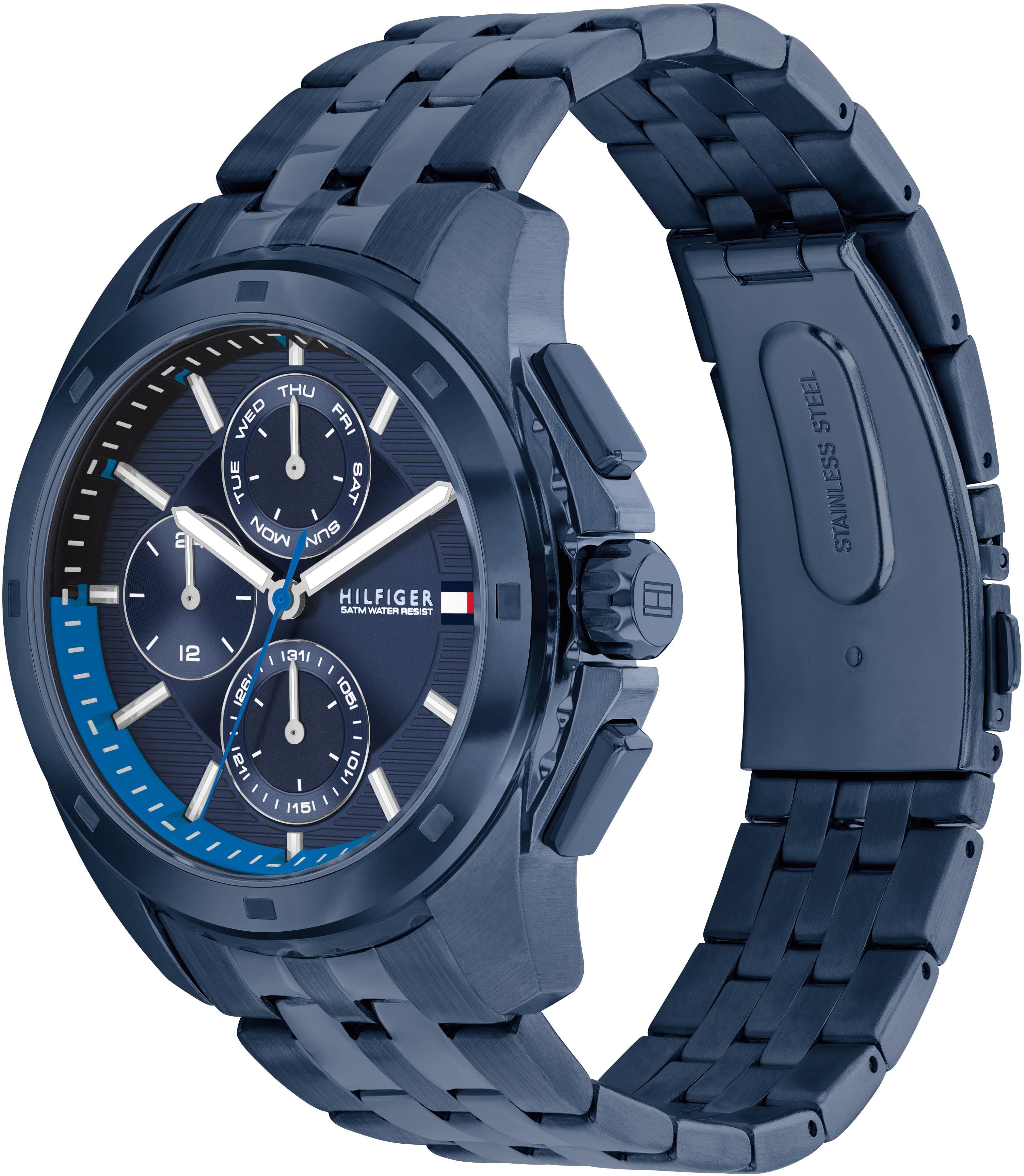 Tommy Hilfiger Multifunktionsuhr WALKER 1710622, Quarzuhr, Armbanduhr, Herr günstig online kaufen