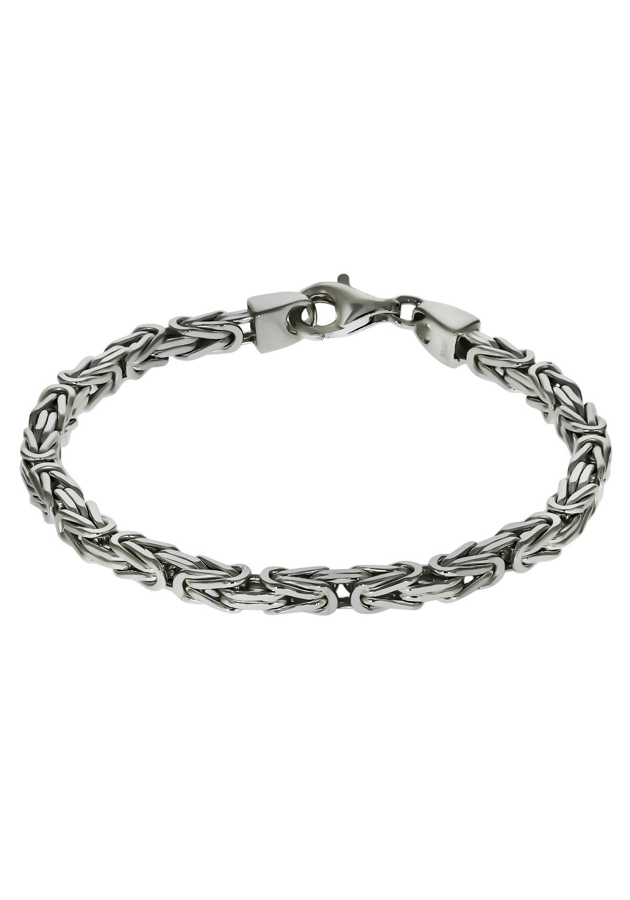 Firetti Armband Schmuck Geschenk Silber 925 Armschmuck Armband Königskette, zu Hoodie, Shirt, Jeans, Sneaker! Anlass Geburtstag Weihnachten silberfarben | Silberarmbänder