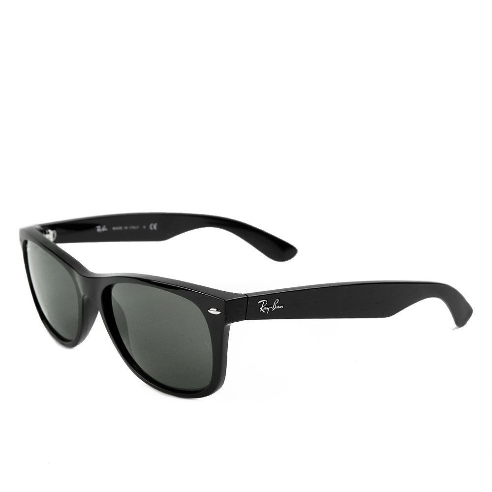 Ray-Ban Sonnenbrille Ray-Ban New Wayfarer RB2132 901/58 Black Green günstig online kaufen