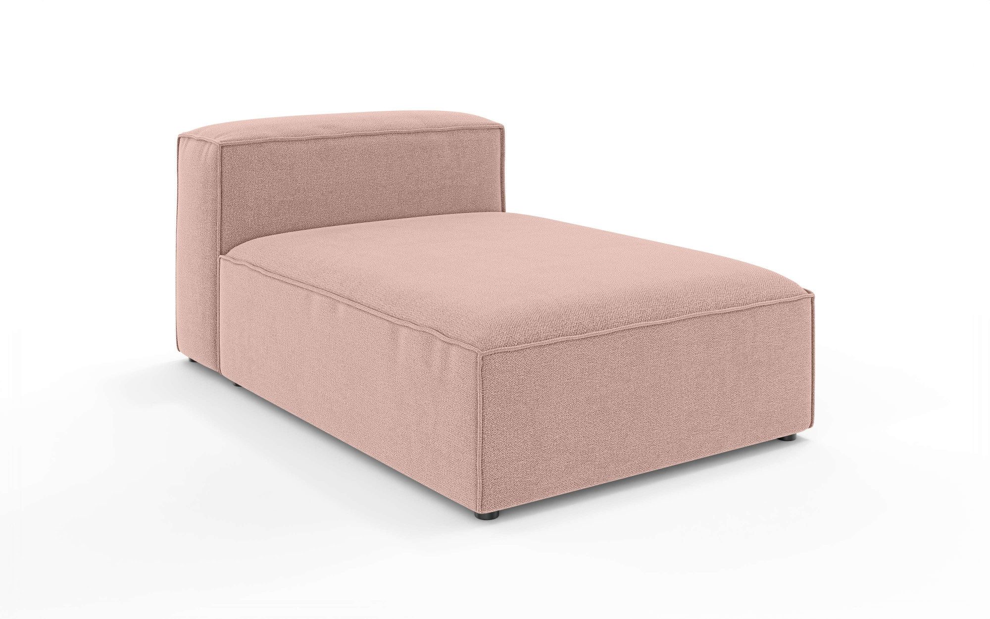 INOSIGN Chaiselongue XL HAILY extra tief Loungemöbel zum Relaxen, Maße B/T/H: 100/160/72 cm, als Modul oder separat verwendbar, für individuelle Zusammenstellung