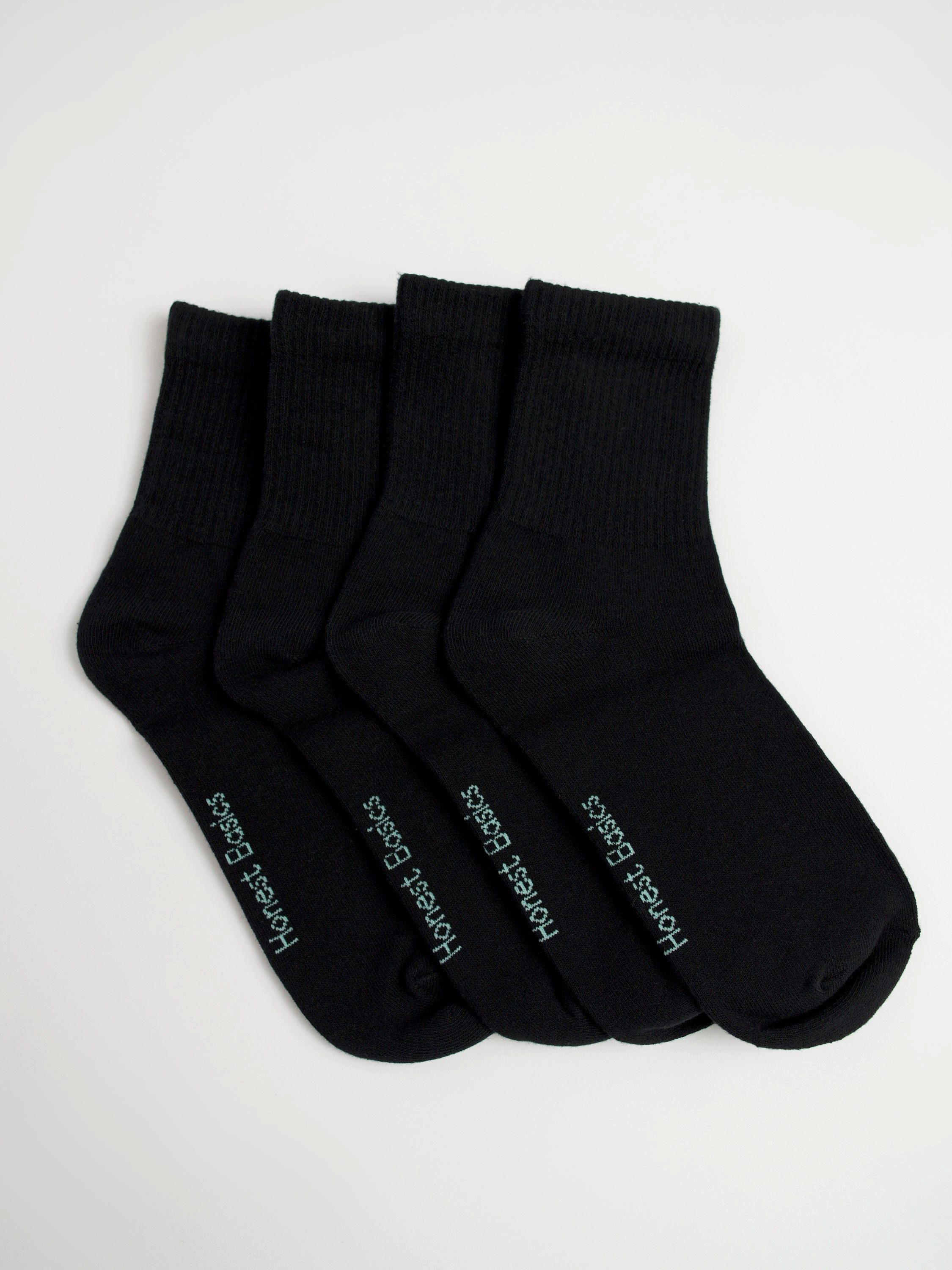 HONEST BASICS Socken 4er Pack
