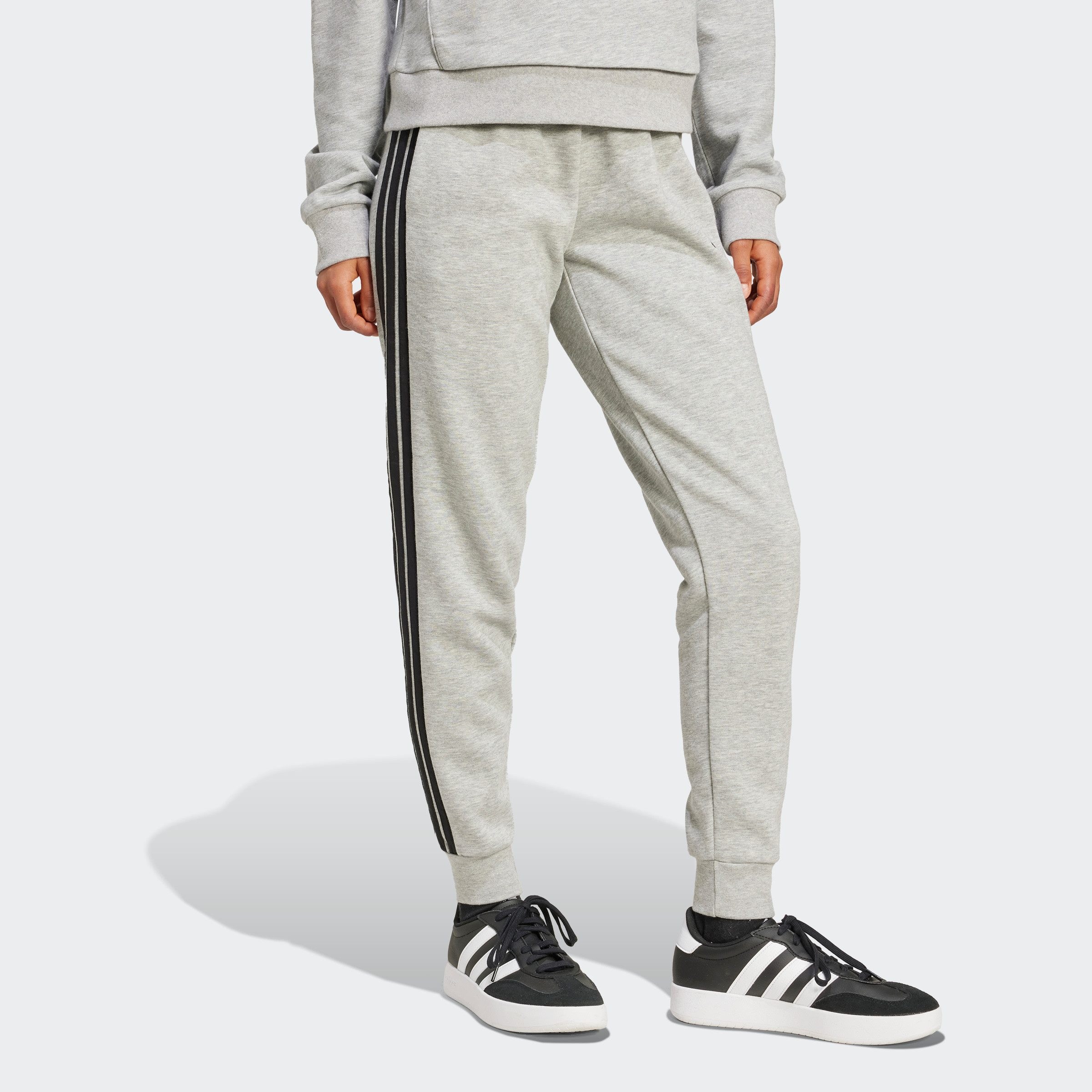 adidas Sportswear Sporthose ESSENTIALS 3-STREIFEN FLEECE SLIM (1-tlg) schma günstig online kaufen