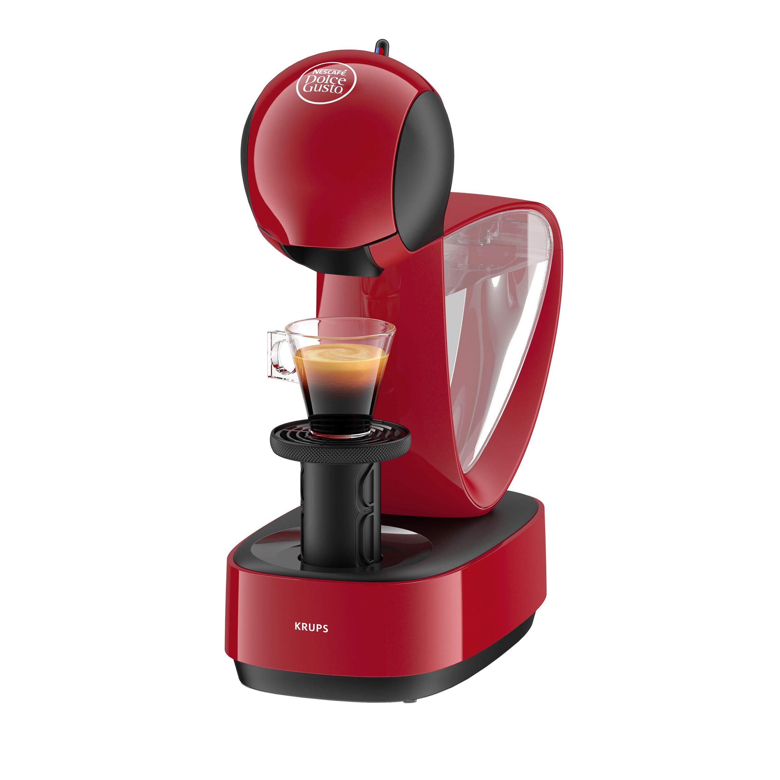 Krups Kapselmaschine KP1705 Infinissima, 15 bar Pumpendruck, 1,2 l Wassertank, manueller Wasserdosierer