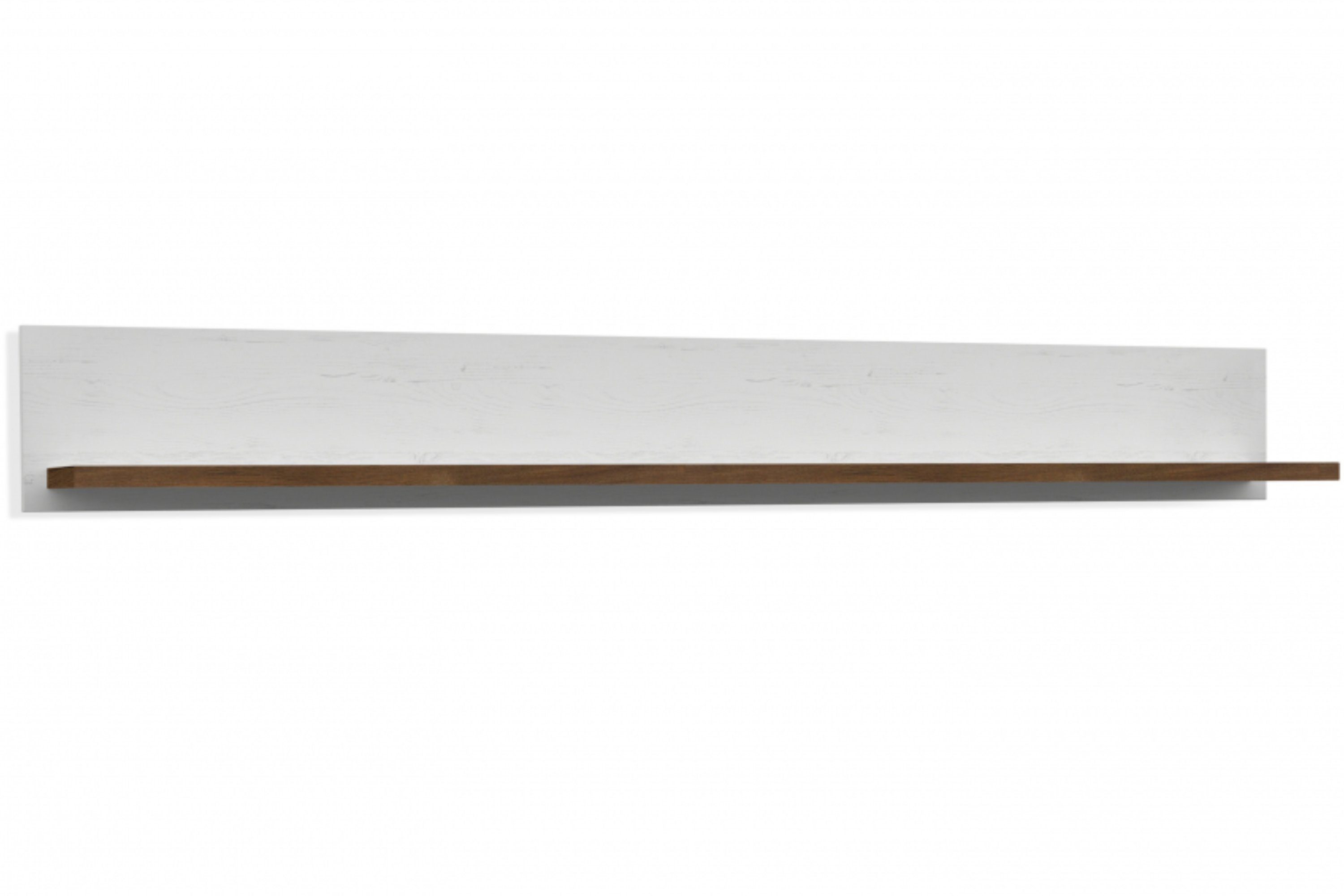 KONSIMO® Wandregal LEMAS Wandboard, Hängeregal, hergestellt in der EU, Breite 160 cm, zeitloses Design, Provenzalischer Stil