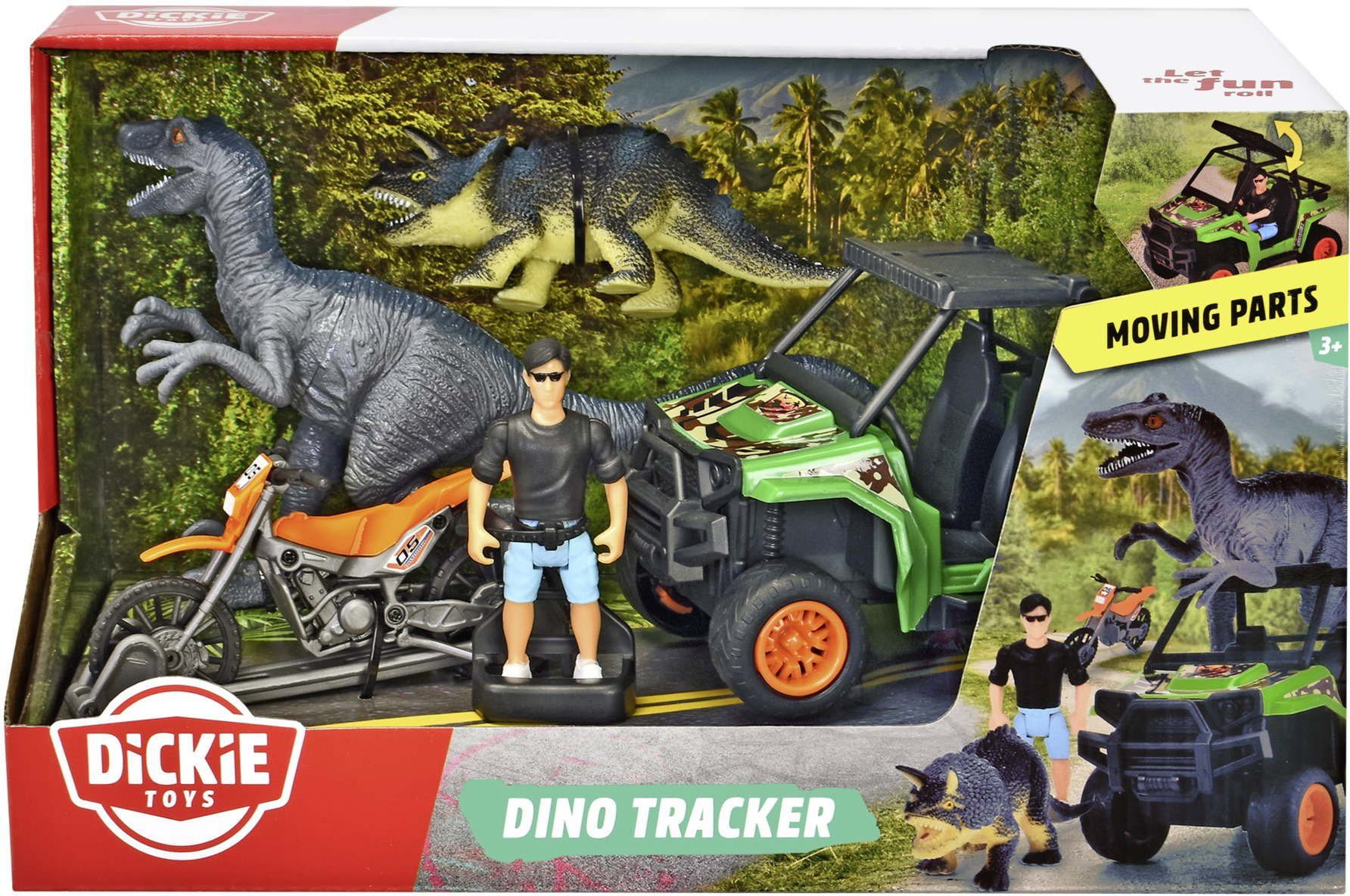 Spielzeug-Auto Spielfahrzeug Auto Go Real / Urban & Adventure Dino Explorer 203834009