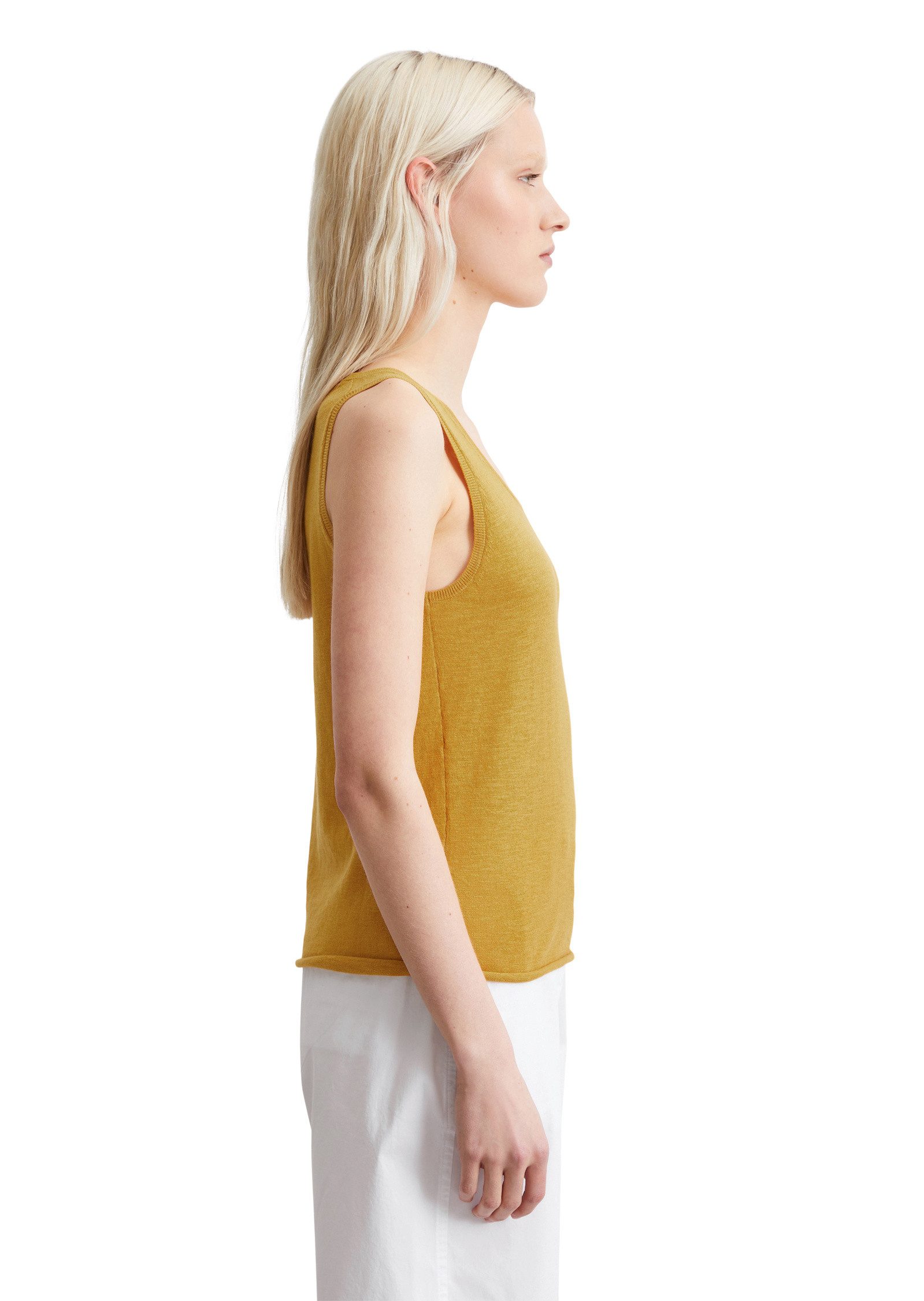 Marc O'Polo Strickpullover aus Organic Cotton-Leinen-Mix günstig online kaufen