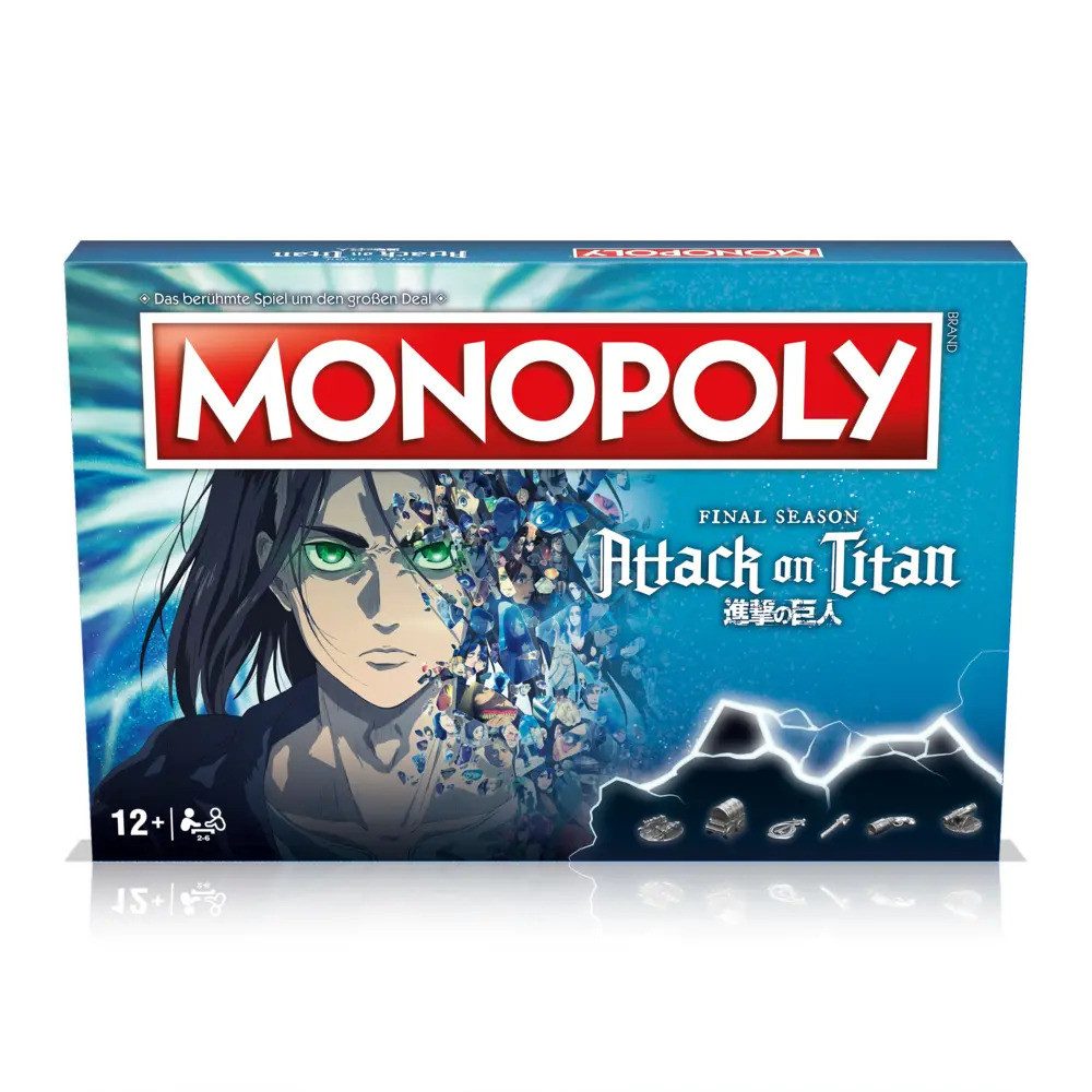 Winning Moves Spiel Monopoly - Attack on Titan