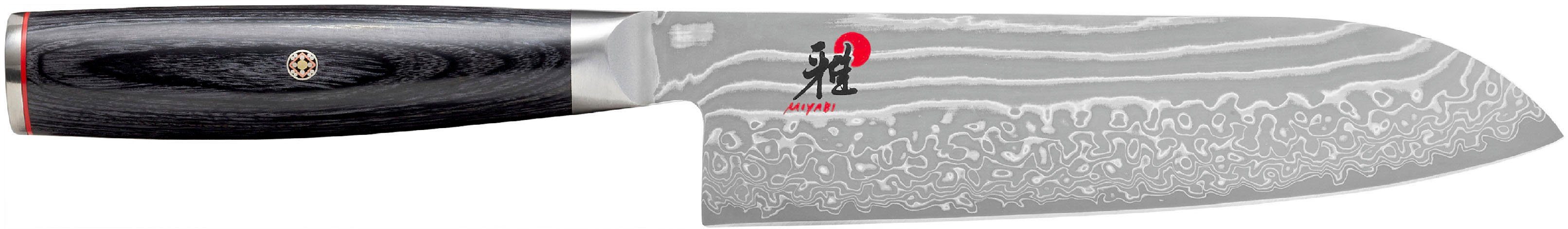 Zwilling Ножі і приладдя Miyabi 5000FCD Santoku, Klingenlänge 18 cm, FRIODUR eisgehärtete Klinge