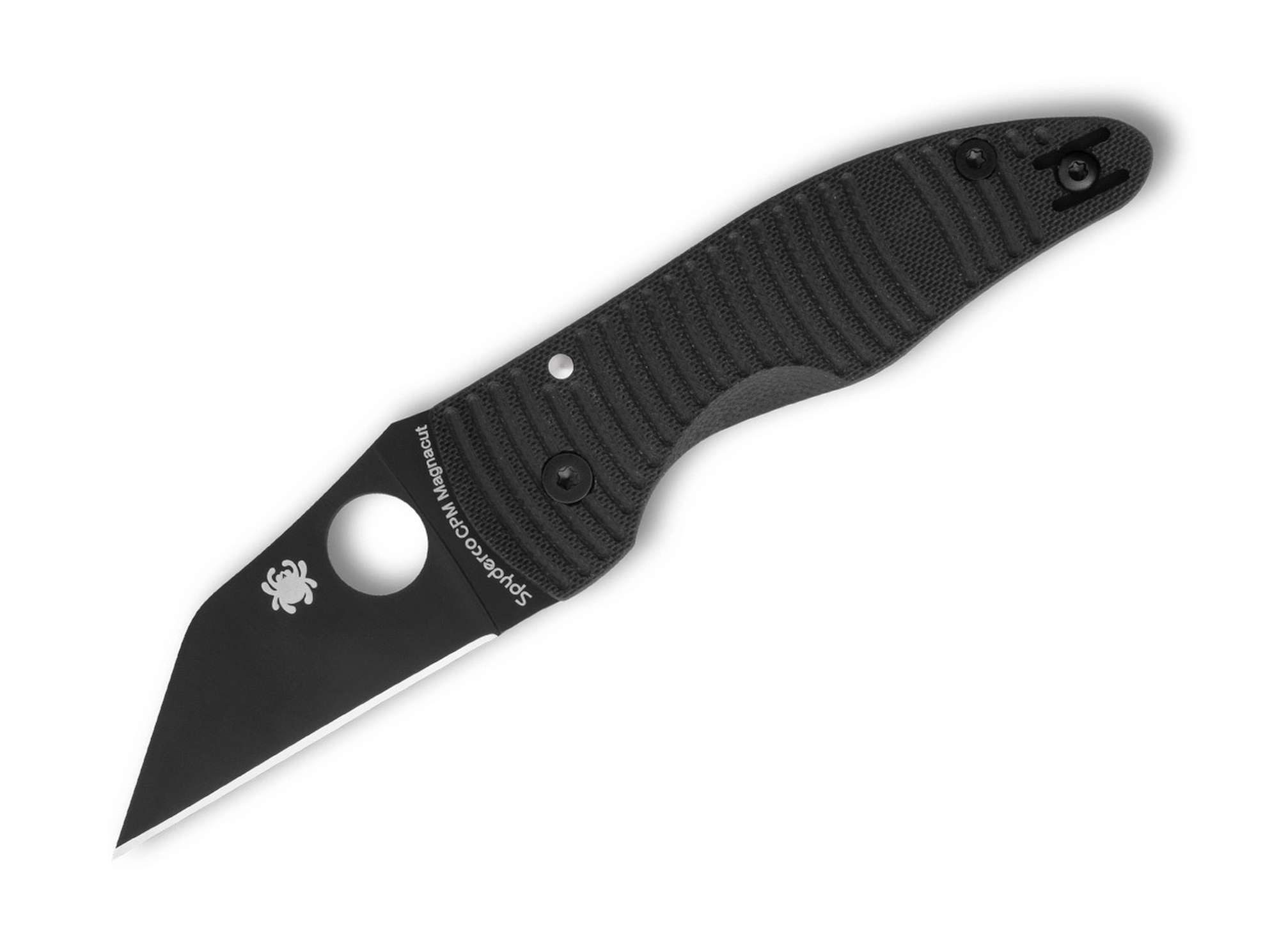Spyderco Taschenmesser Spyderco MicroJimbo Salt MagnaCut G10 All Black