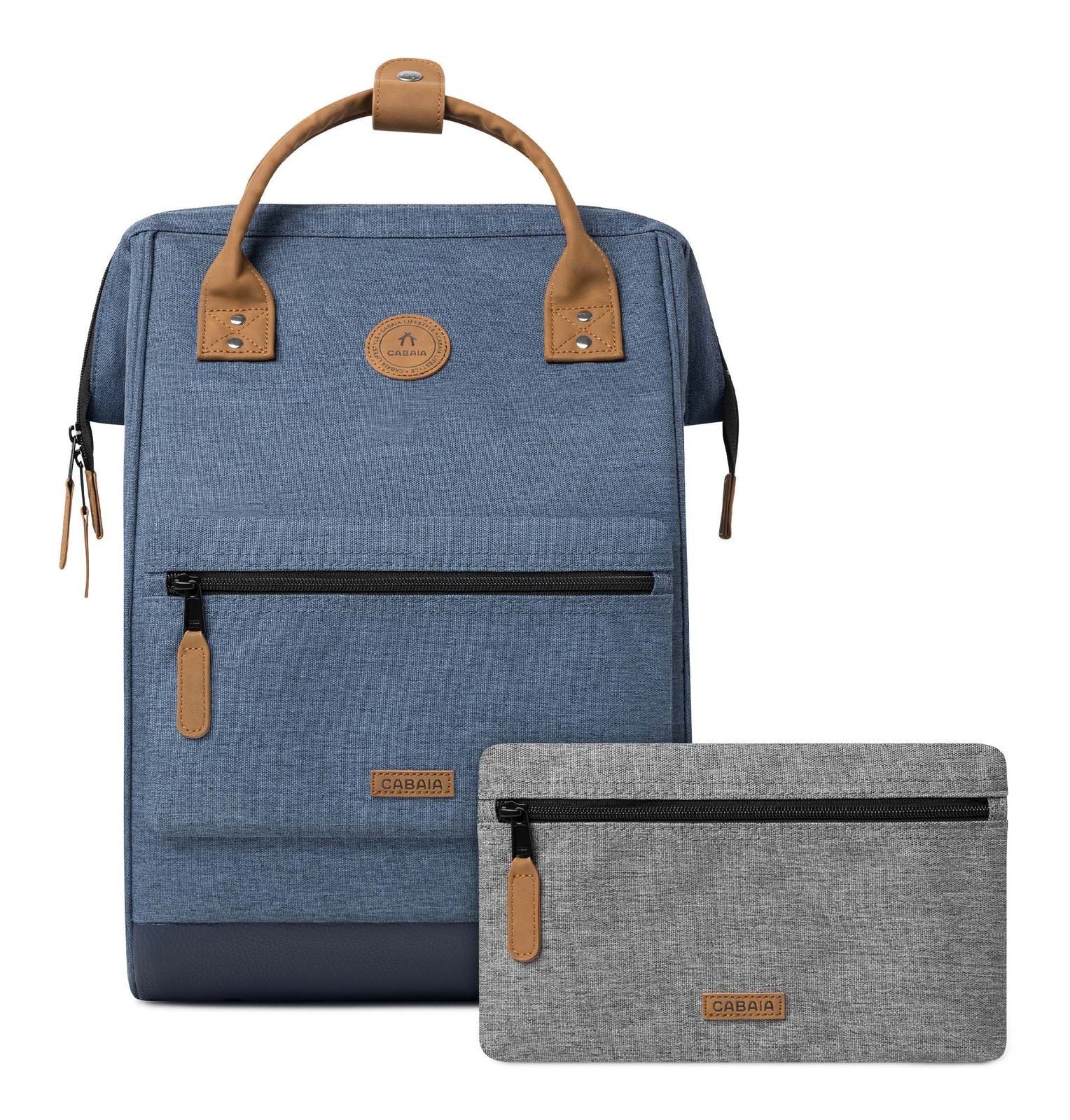 CABAIA Rucksack Melanged Backpack (Set, 3-tlg) günstig online kaufen