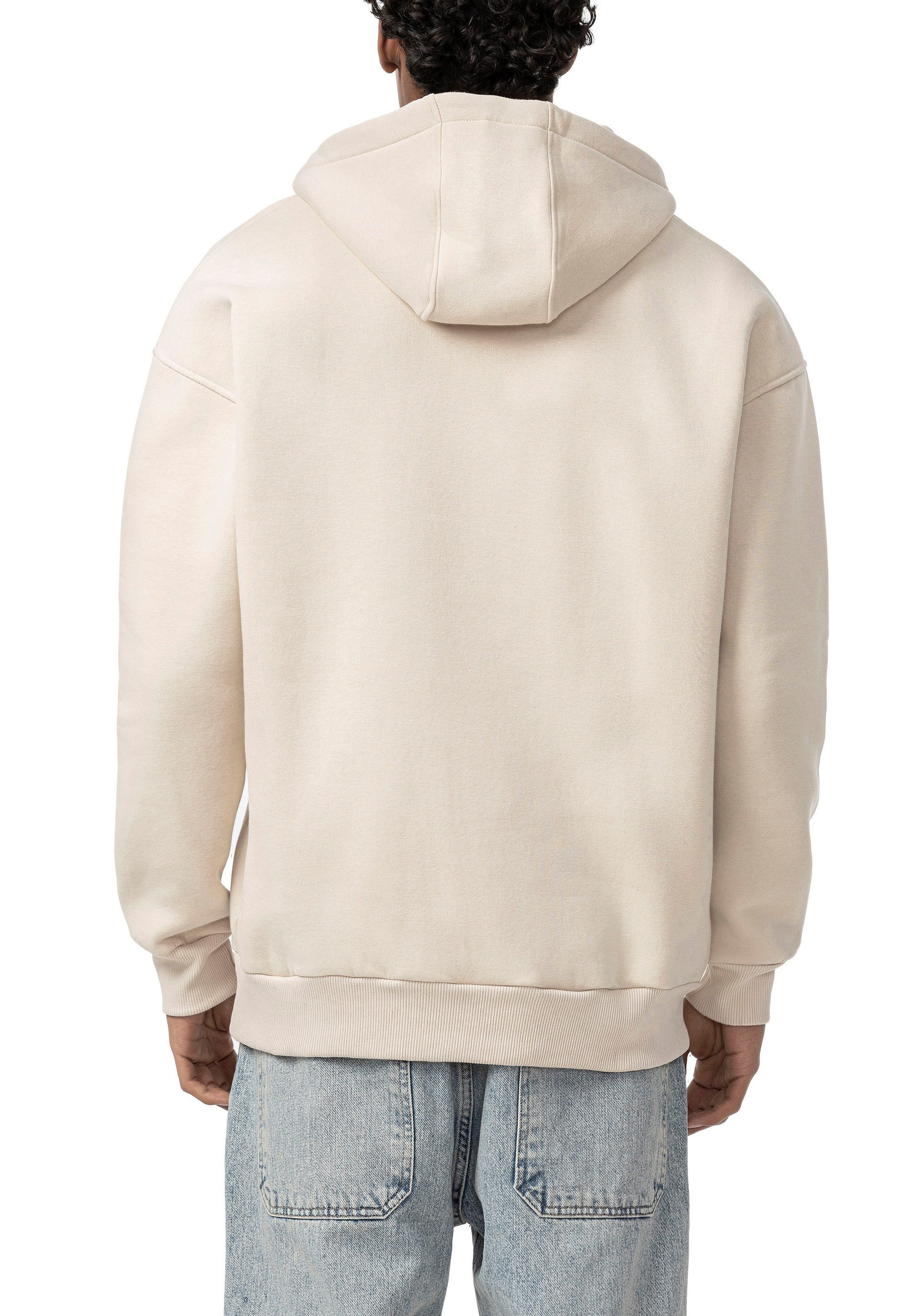 RedBridge Hoodie Oversized mit Knopfleiste und Kängurutasche – Bild 5 von 5