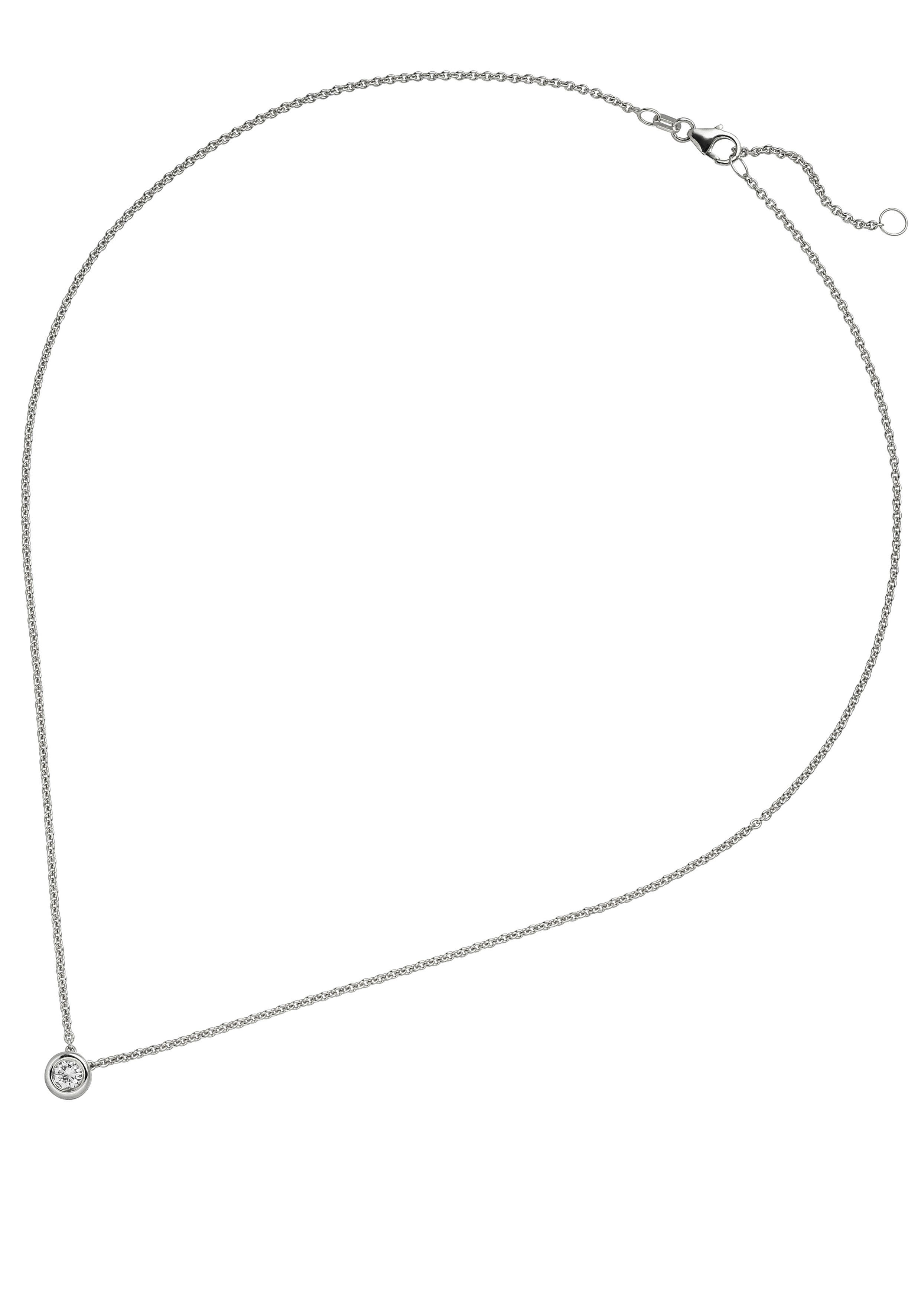 JOBO Kette mit Anhänger Solitär Diaman...