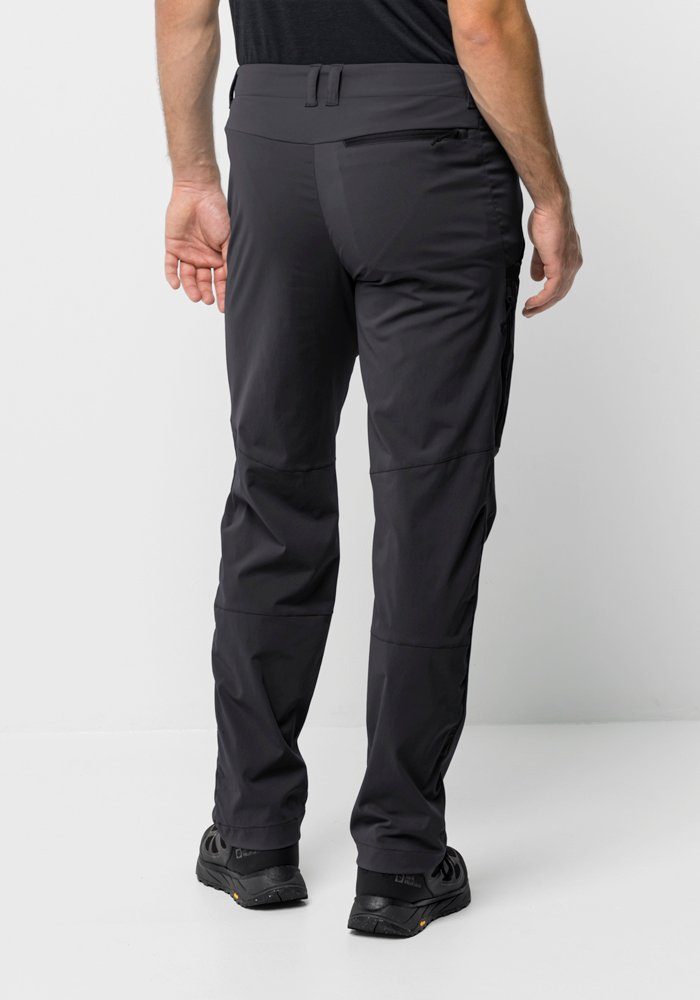 Wolfskin black GLASTAL M Softshellhose Jack PANTS