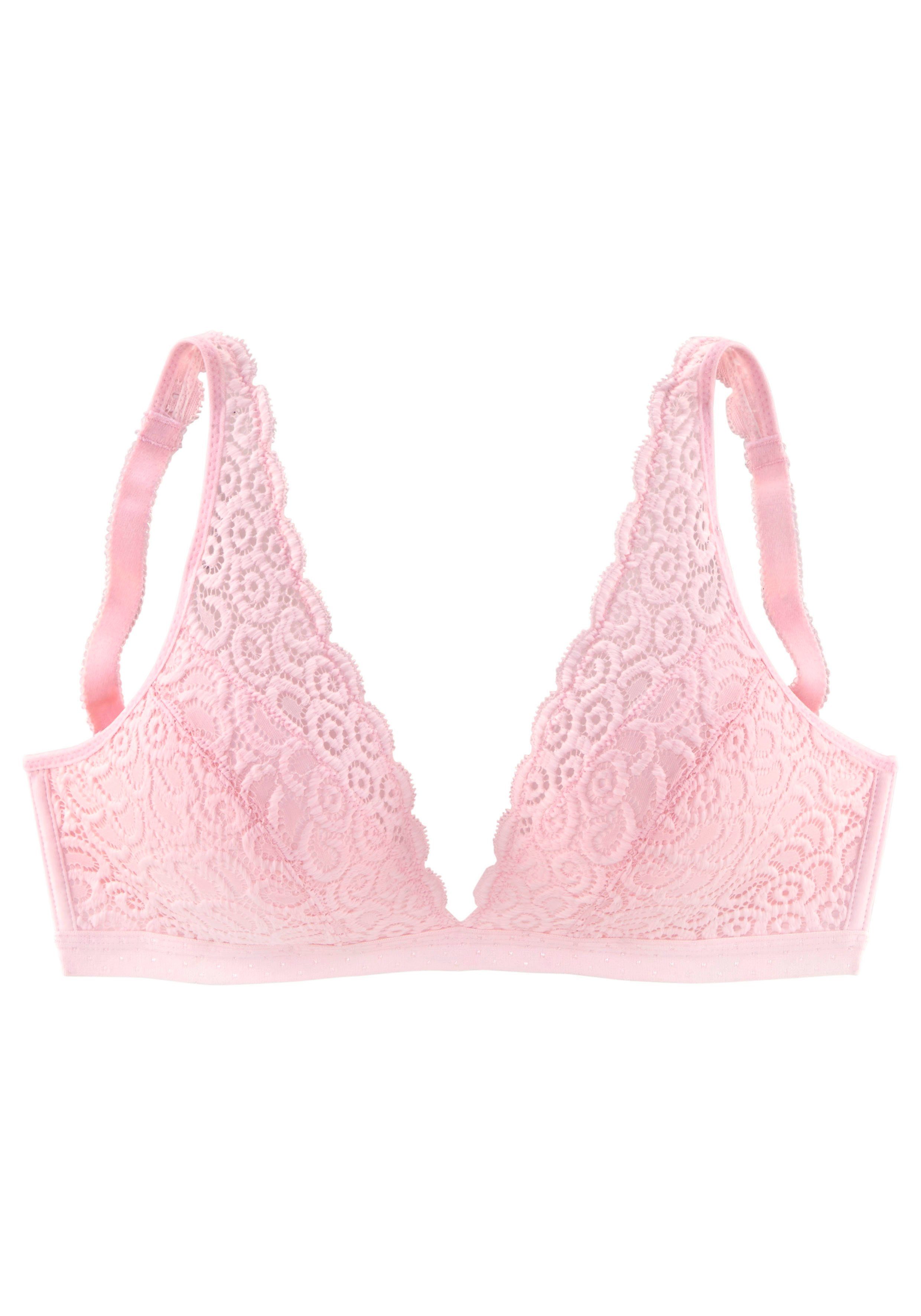 petite fleur Bralette-BH (Packung, 2 Stück) ohne Bügel aus Spitze, Dessous. € 39,99, (€ 20,00 pro 1 Stk).