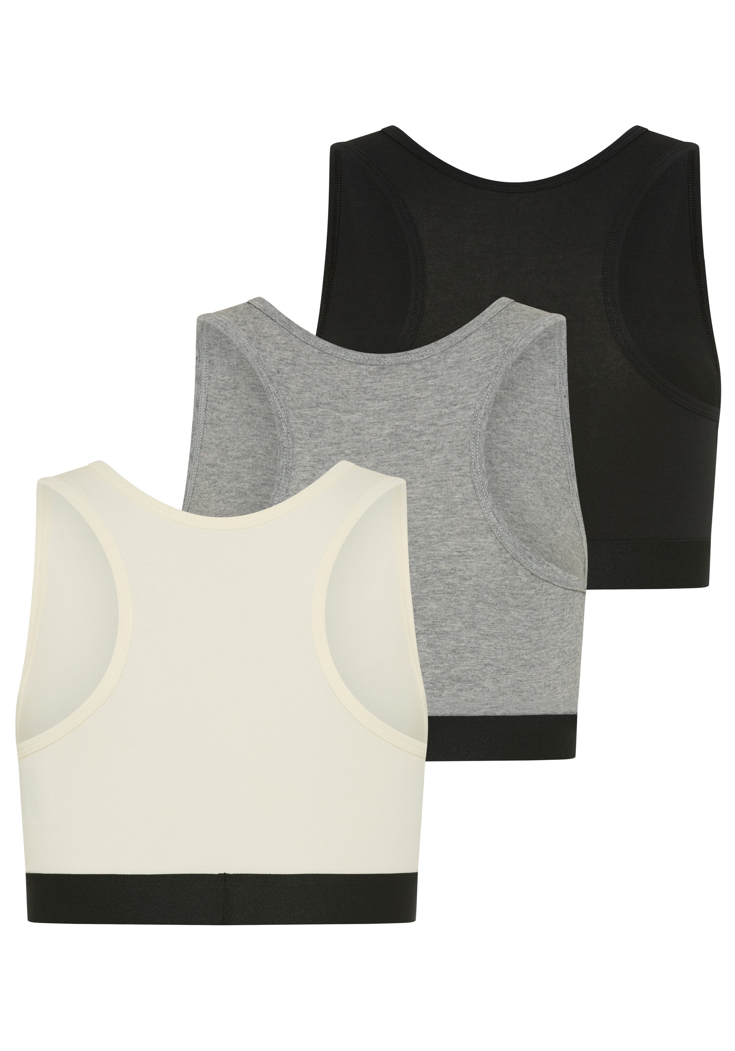 Ellesse Unterziehshirt EMILIO BRA TOP (3 PACK) (3-St) 3er-Pack, für sportliche Aktivitäten geeignet