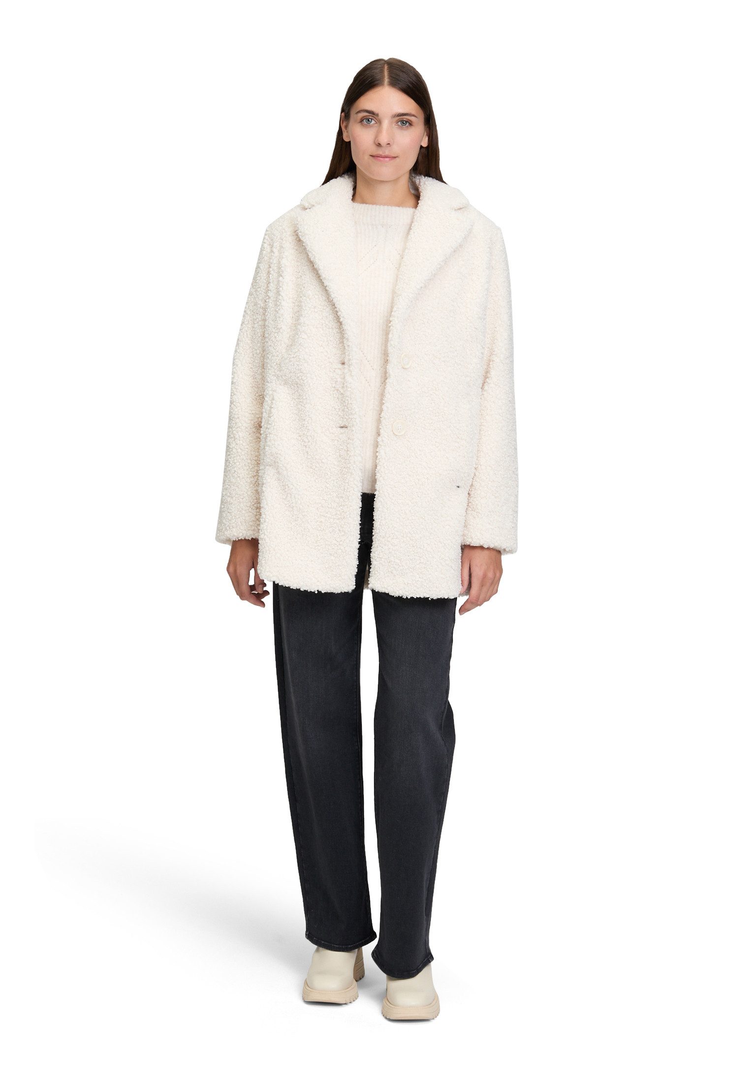 Betty&Co Outdoorjacke Damen mit Reverskragen
