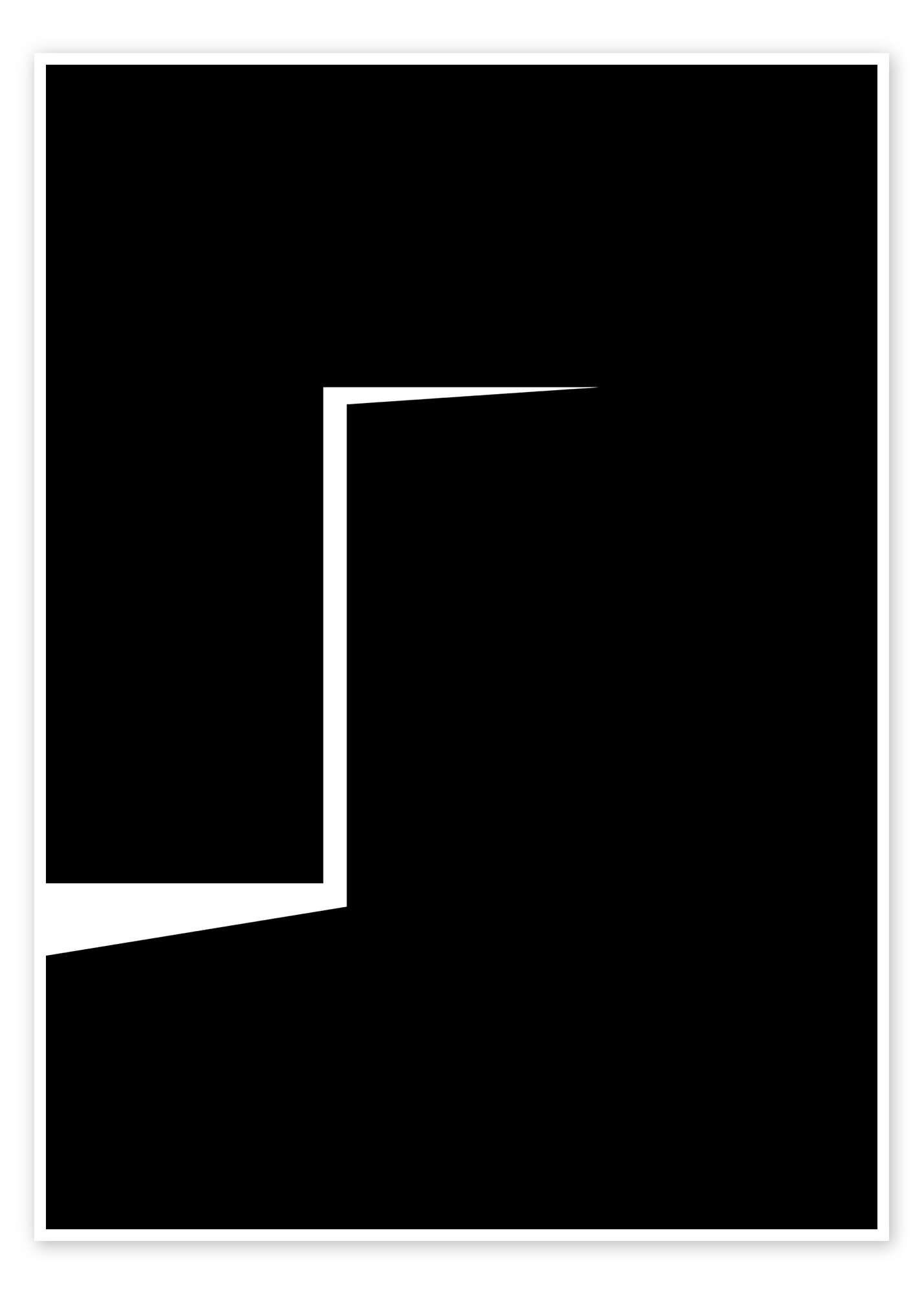 Bauhaus - Retro Bow print by Mandy Reinmuth