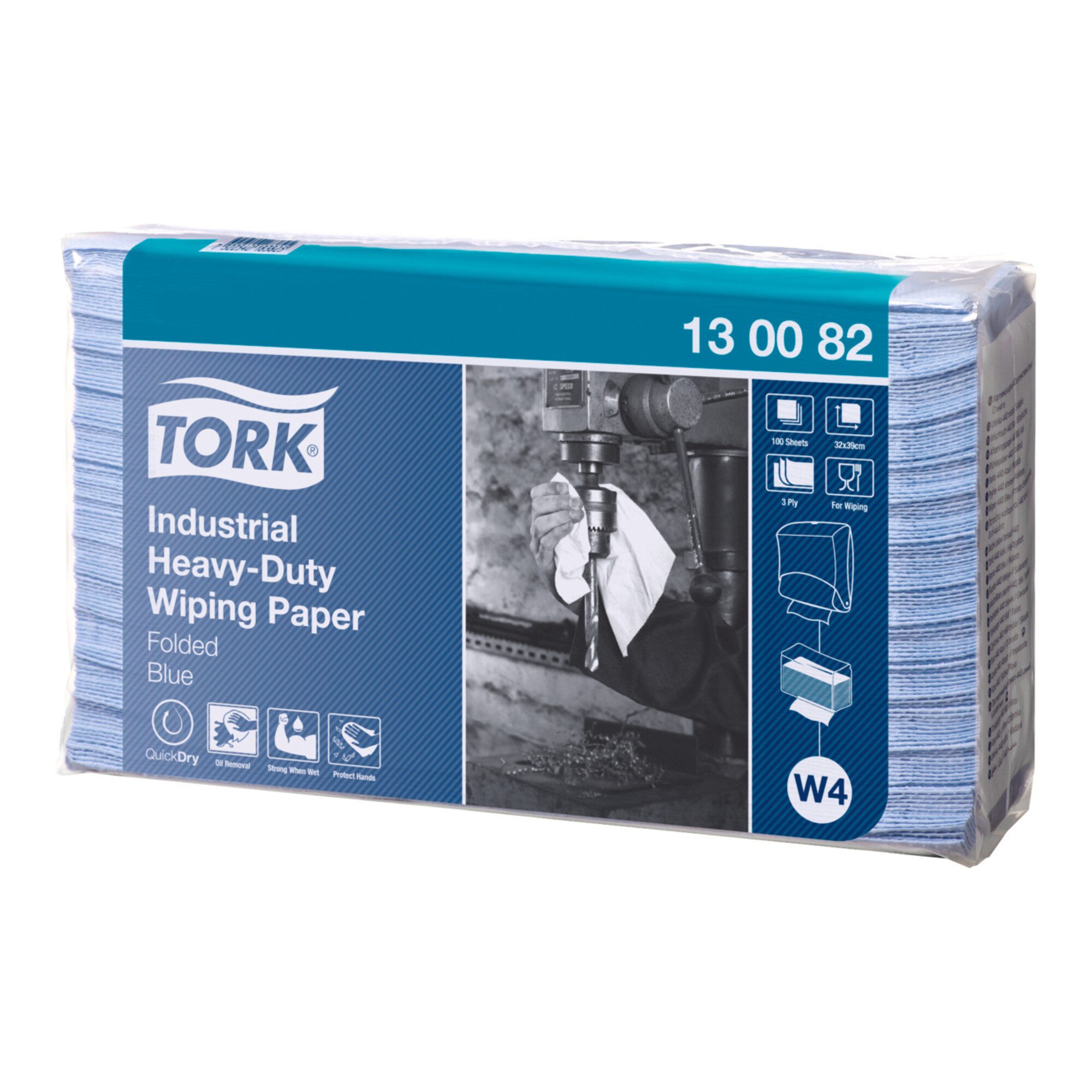 TORK Tork Extra Starke Industrie Papierwischtücher-Set 5-teilig 5 Stk Reinigungstücher