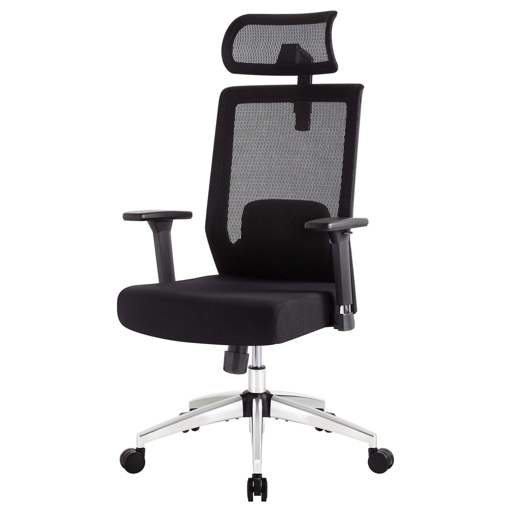 Intimate WM Heart Chefsessel Bürostuhl, Ergonomischer Mesh-Schreibtischstuhl, mit Verstellbarer Lendenwirbelstütze und 3D Armlehne