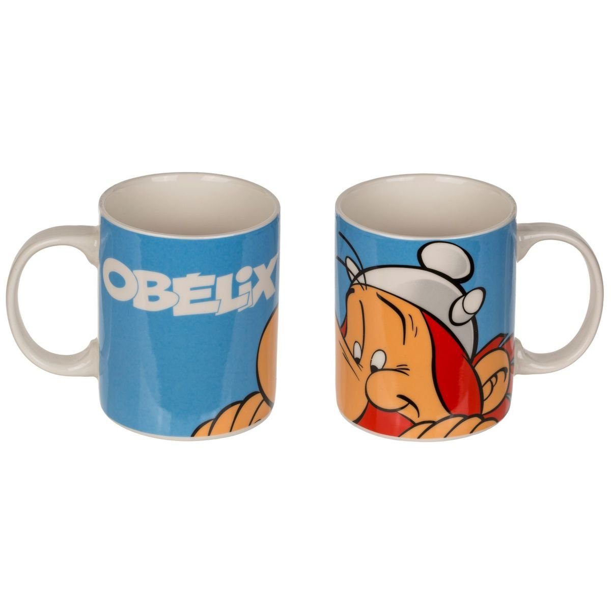 Out of the Blue Tasse Asterix & Obelix Keramiktasse ca. Ø 8 x 10 cm im Geschenkkarton, 1-tlg., Keramik, authentisches Design