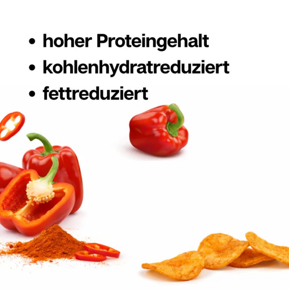 Layenberger Nutrition Group High Protein Paprika Chips, 5 er Tray à 75 g