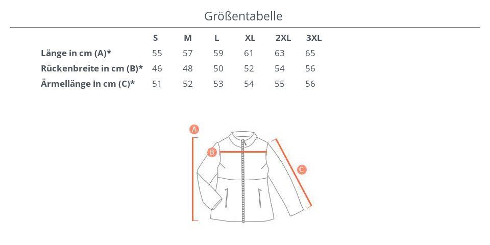 Ital-Design Outdoorjacke Damen Freizeit Übergangsjack Weiß in