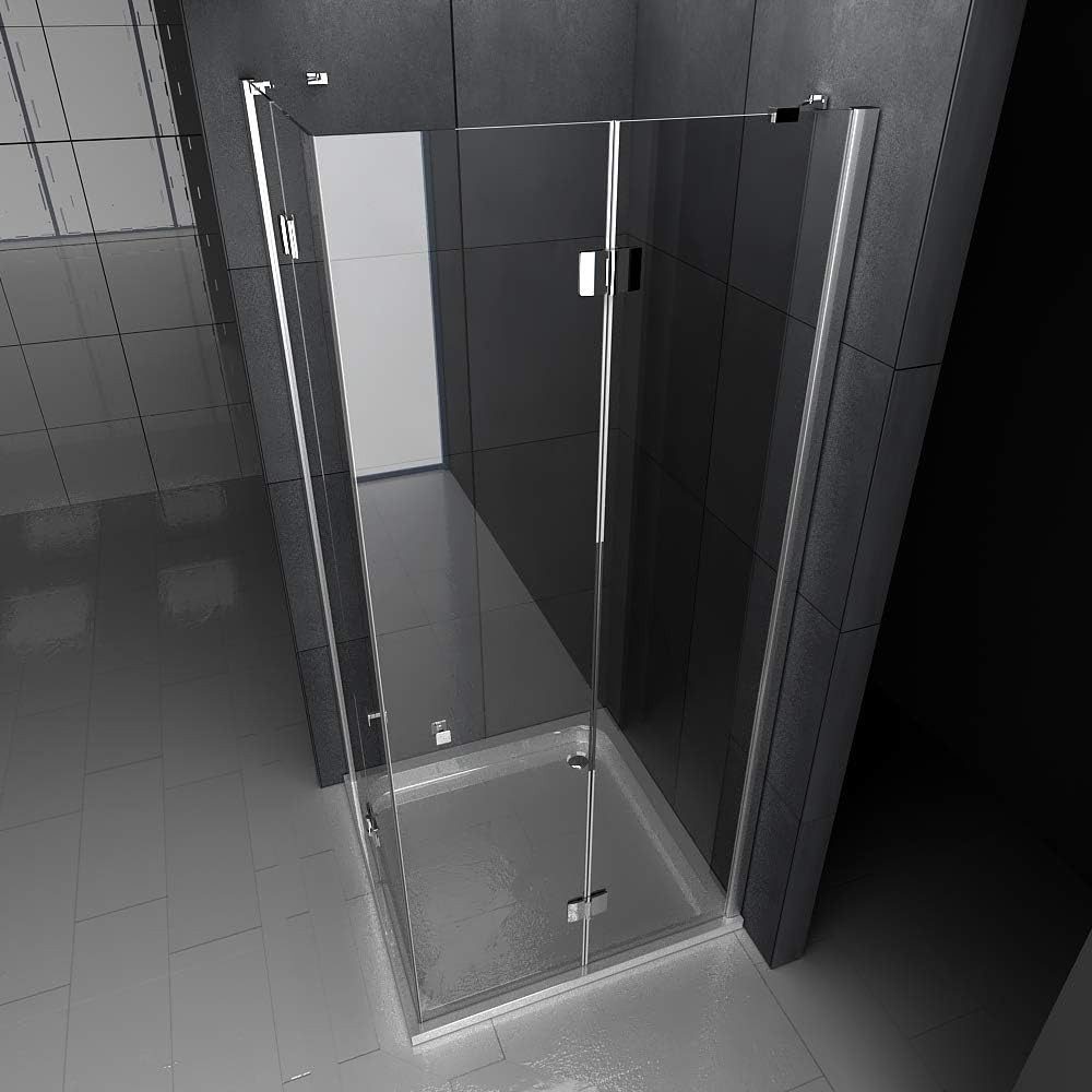 Alpenberger Eckdusche - Eckeinstieg Duschkabine mit günstig online kaufen