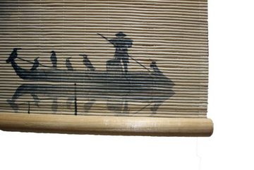 Cosy Home Ideas Wanddekoobjekt Wandbehang Bambus Landschaft Wanddekoration Jalousie 150 cm (1 Stück, 1x Wanddeko/ Jalousie), auch als Jalousie nutzbar