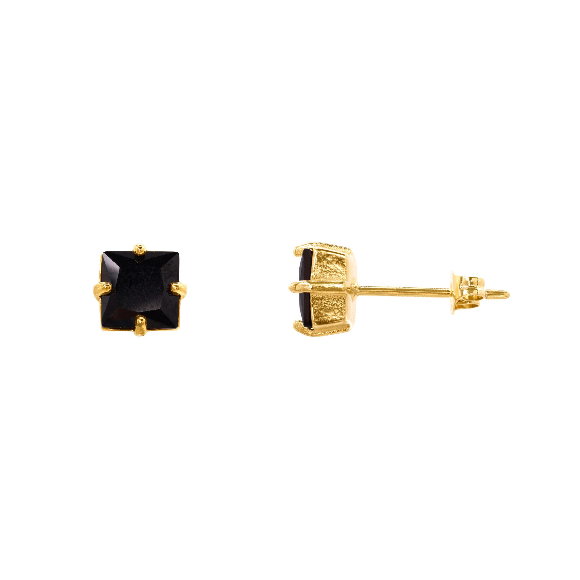 Paar Ohrstecker Tiber goldfarben