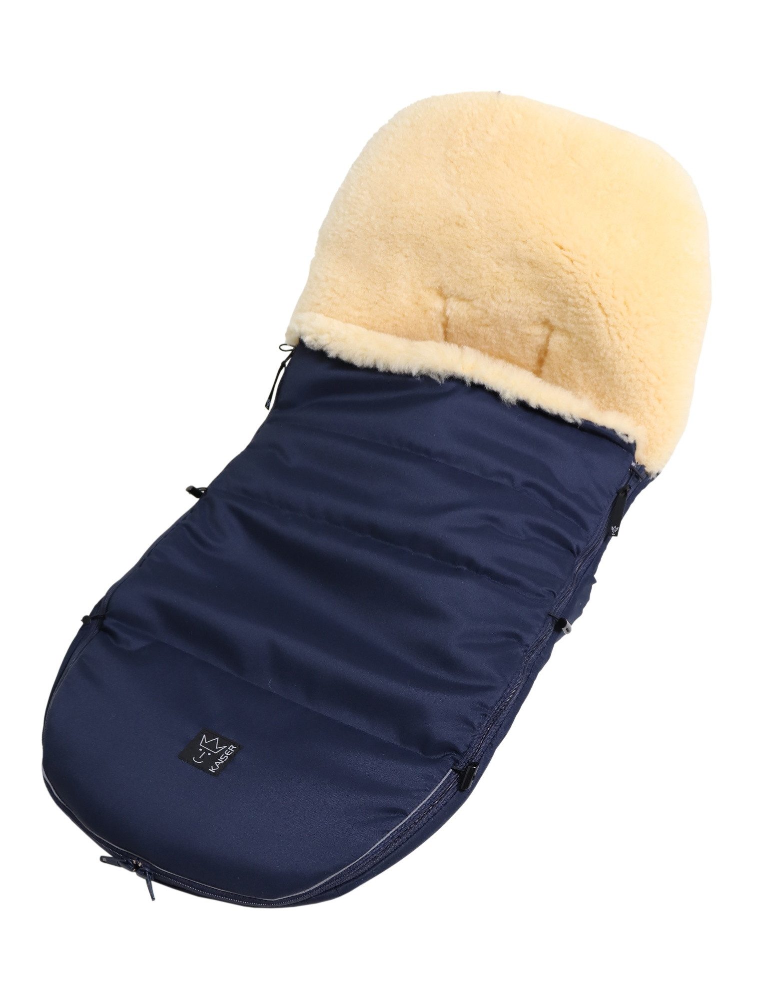 Kaiser Fußsack Classic Style 2.0 for Bugaboo, Lammfell Fußsack